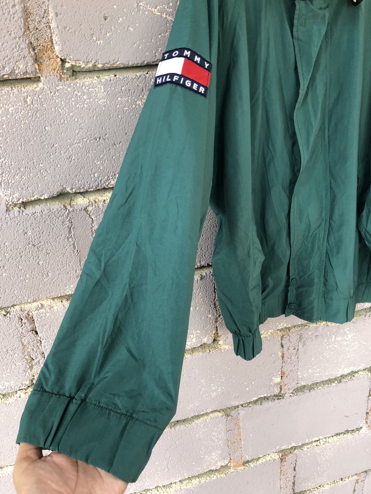 Tommy Hilfiger Rare Vintage 90s TOMMY HILFIGER Sailing Gear Sweater Jacket Size US L / EU 52-54 / 3 - 3 Thumbnail