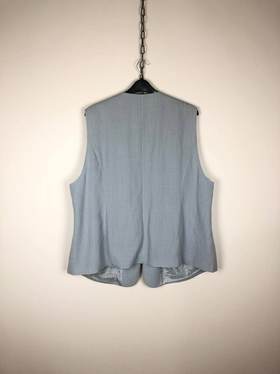 Givenchy Vintage Givenchy Paris EN PLUS Vest Jacket Blue D54W F58 Size US L / EU 52-54 / 3 - 6 Thumbnail