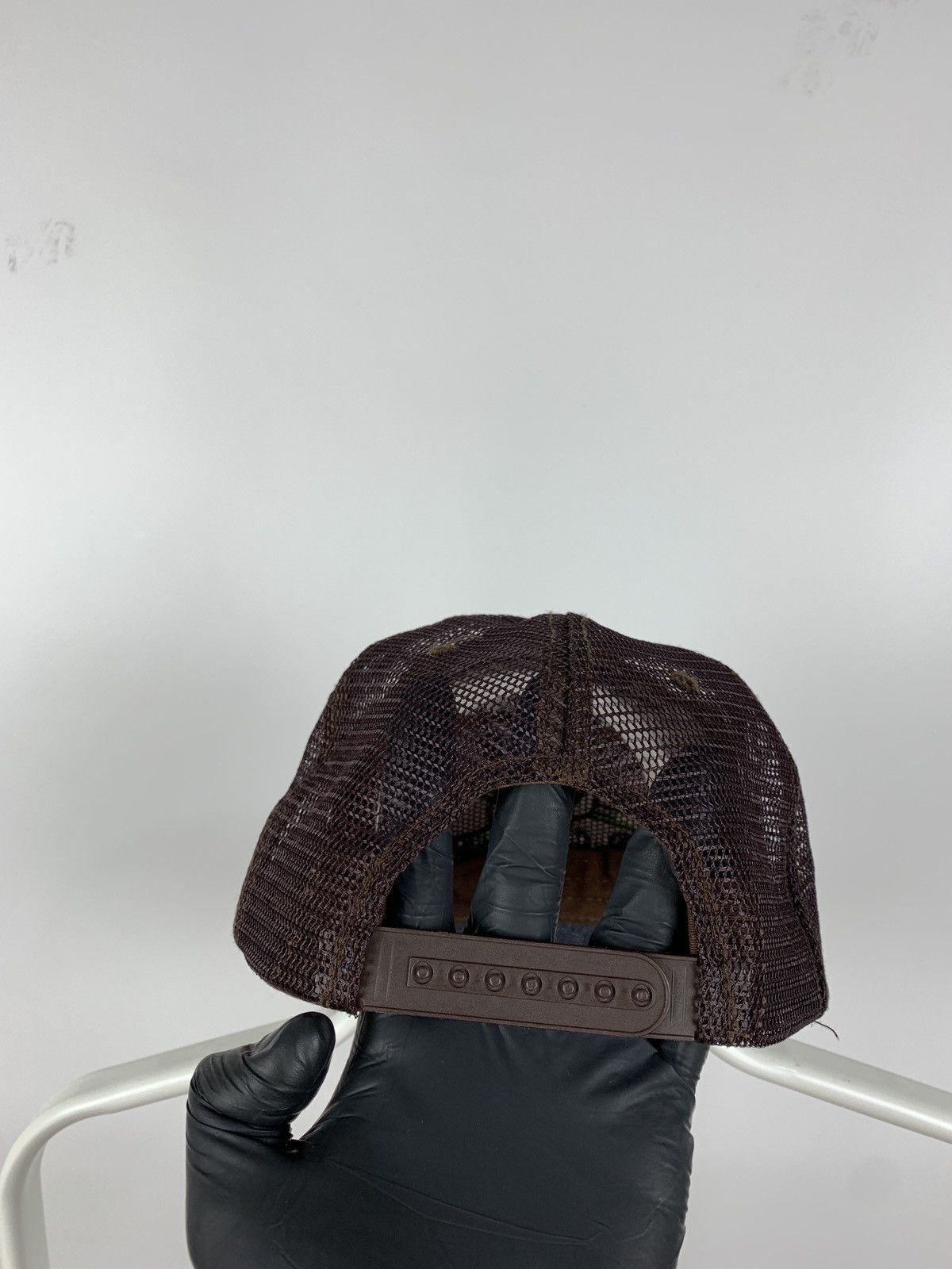 Christian Audigier Vintage Ed Hardy By Christian Audigier Rhinestones Brown Cap Size ONE SIZE - 8 Thumbnail