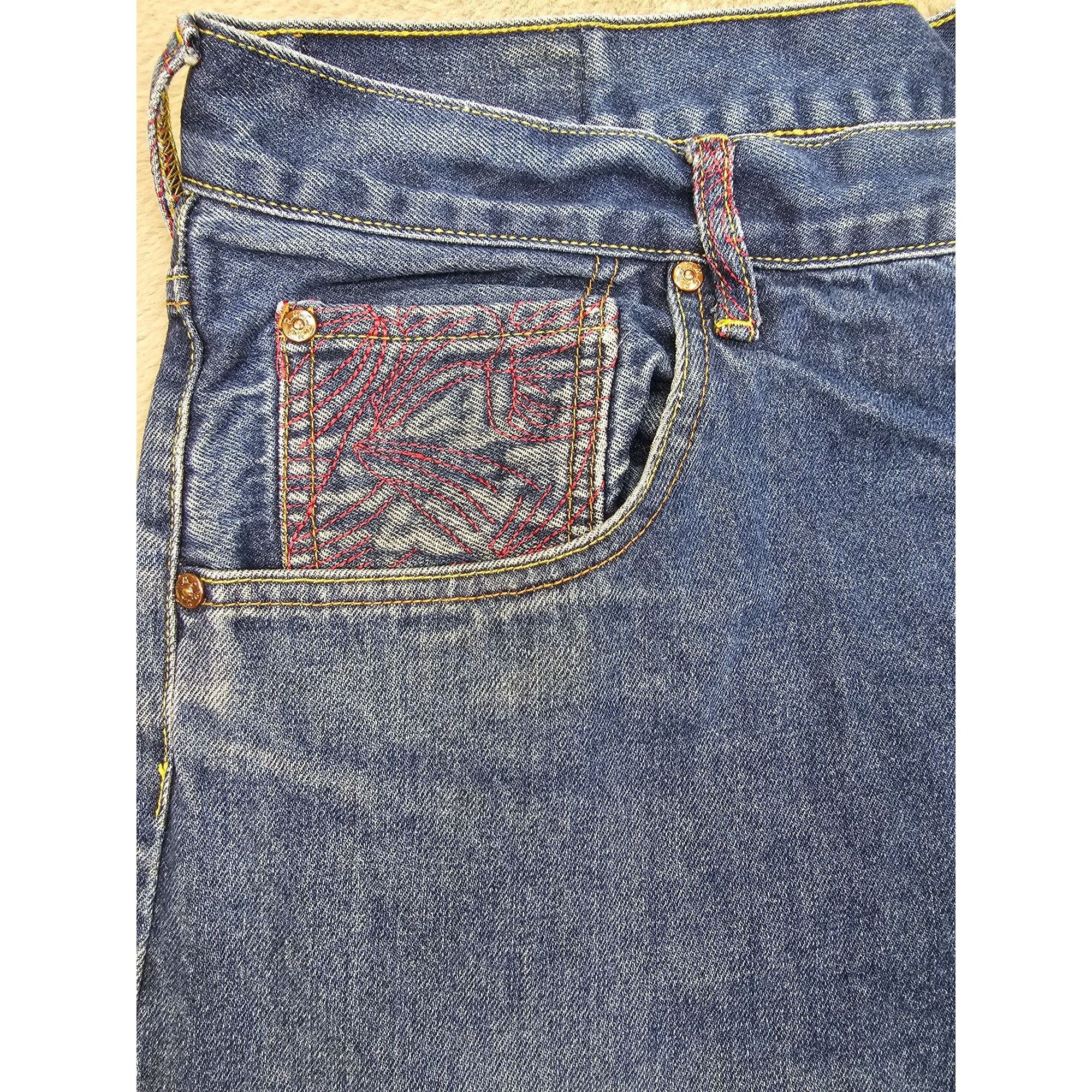 JNCO × RMC Jeans × Vintage Y2K RMC Kirai Embroidered Baggy Jnco Jeans by Martin Size US 40 / EU 56 - 9 Thumbnail
