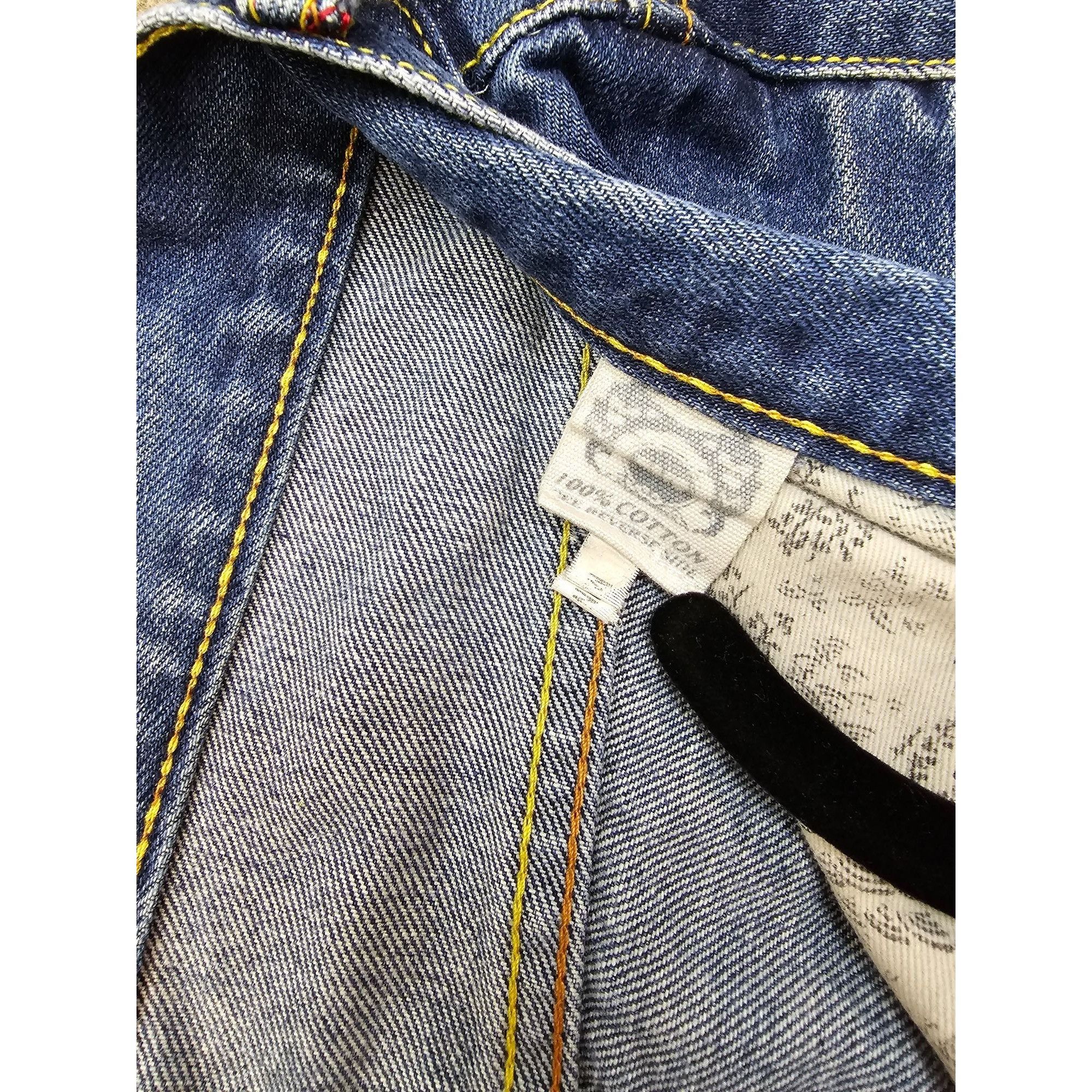 JNCO × RMC Jeans × Vintage Y2K RMC Kirai Embroidered Baggy Jnco Jeans by Martin Size US 40 / EU 56 - 11 Thumbnail