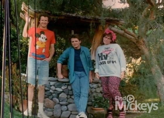 Mickey Mouse VINTAGE MICKEY MOUSE BACK TO THE FUTURE MOVIE RARE Size US M / EU 48-50 / 2 - 5 Thumbnail