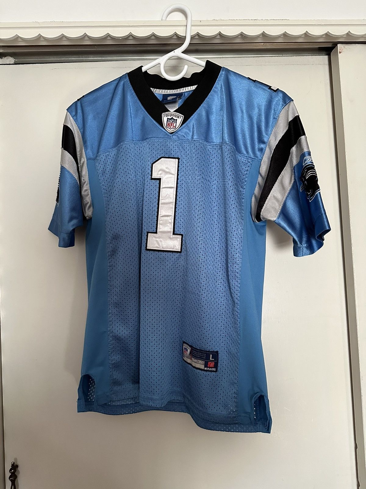 Vintage Cam Newton Carolina Panthers Stitched Jersey Size Youth X