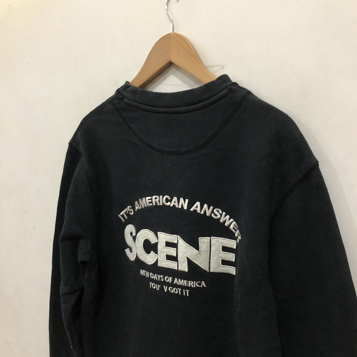 Vintage Embroidery SCENE Vintage American Big Logo Size US L / EU 52-54 / 3 - 8 Thumbnail