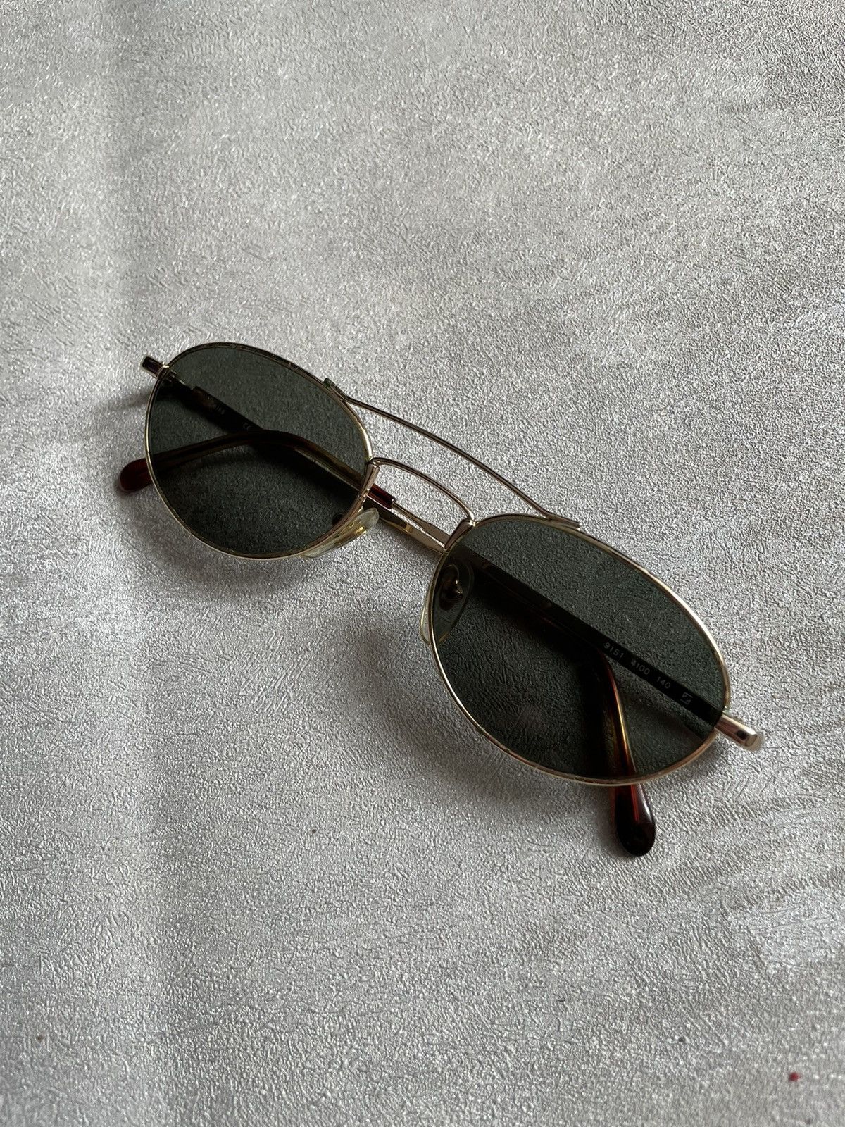 Vintage Zeiss Sunglasses Gold