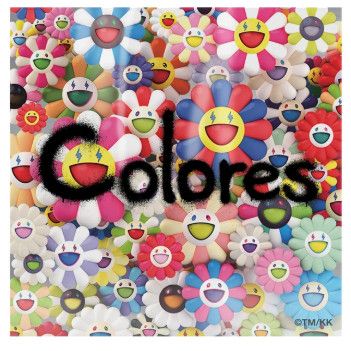 J Balvin × Takashi Murakami Takashi Murakami J Balvin COLORES - 2LP PICTURE DISC Vinyl Size ONE SIZE - 5 Thumbnail