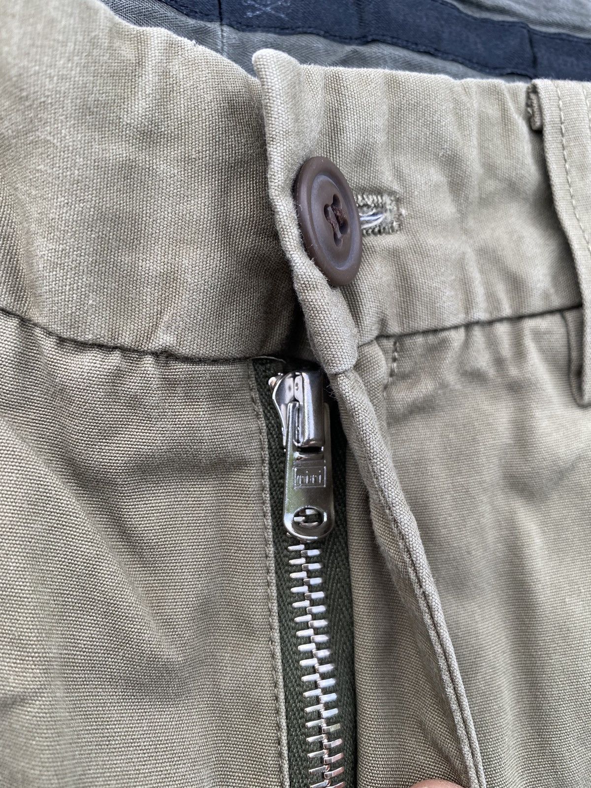 uniform experiment UE SOPHNET ARMY GREEN FATIGUE CARGO PUNK COWBOY GORPCORE Size US 31 - 4 Thumbnail