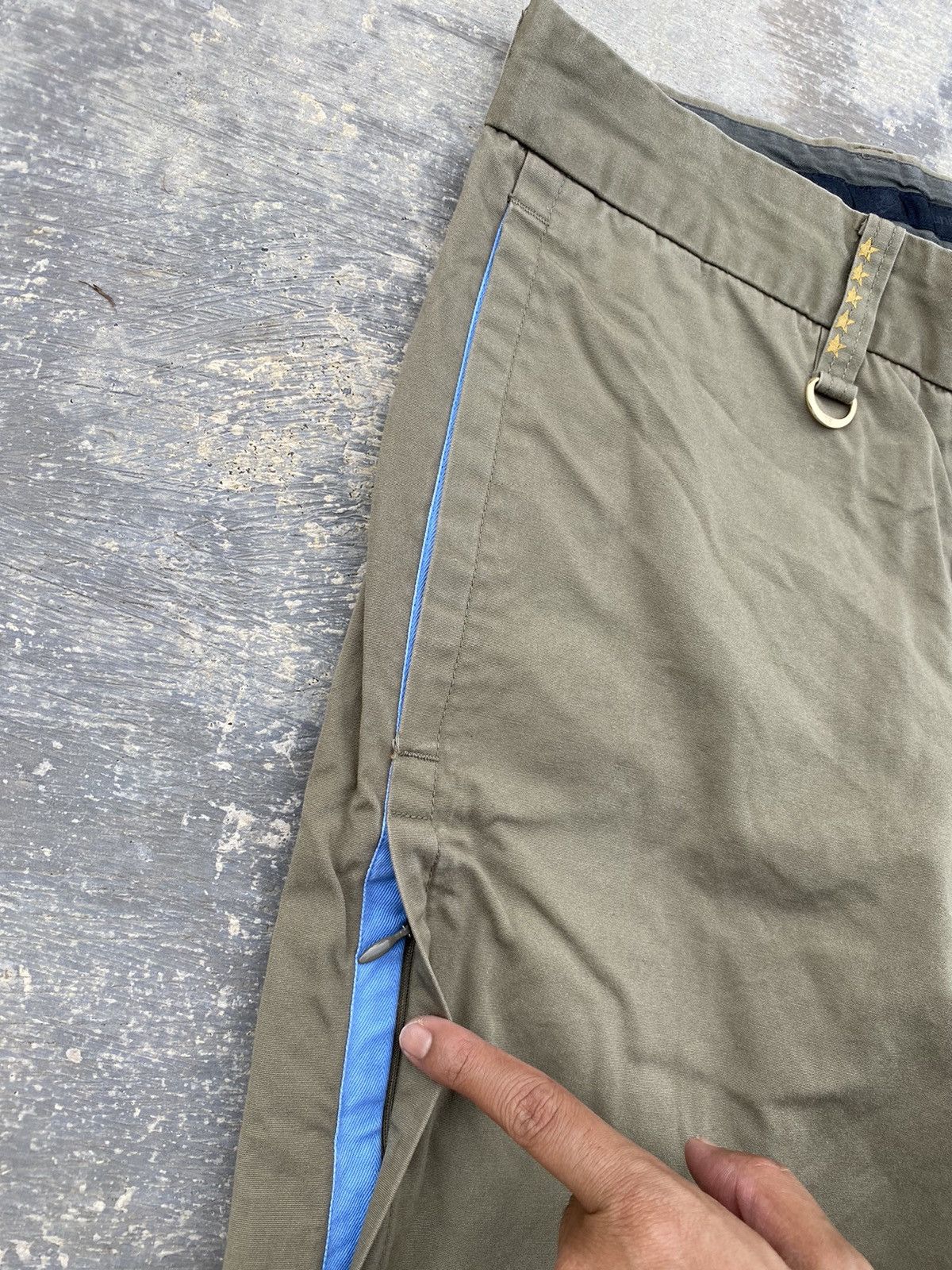uniform experiment UE SOPHNET ARMY GREEN FATIGUE CARGO PUNK COWBOY GORPCORE Size US 31 - 5 Thumbnail