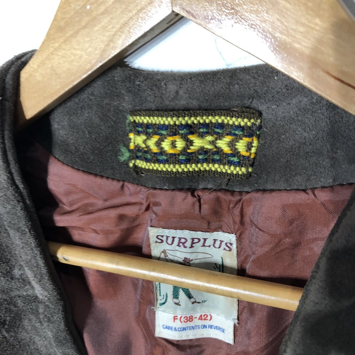 Japanese Brand TANK TOP SLEEVELESS LEATHER SURPLUS Size US S / EU 44-46 / 1 - 4 Thumbnail