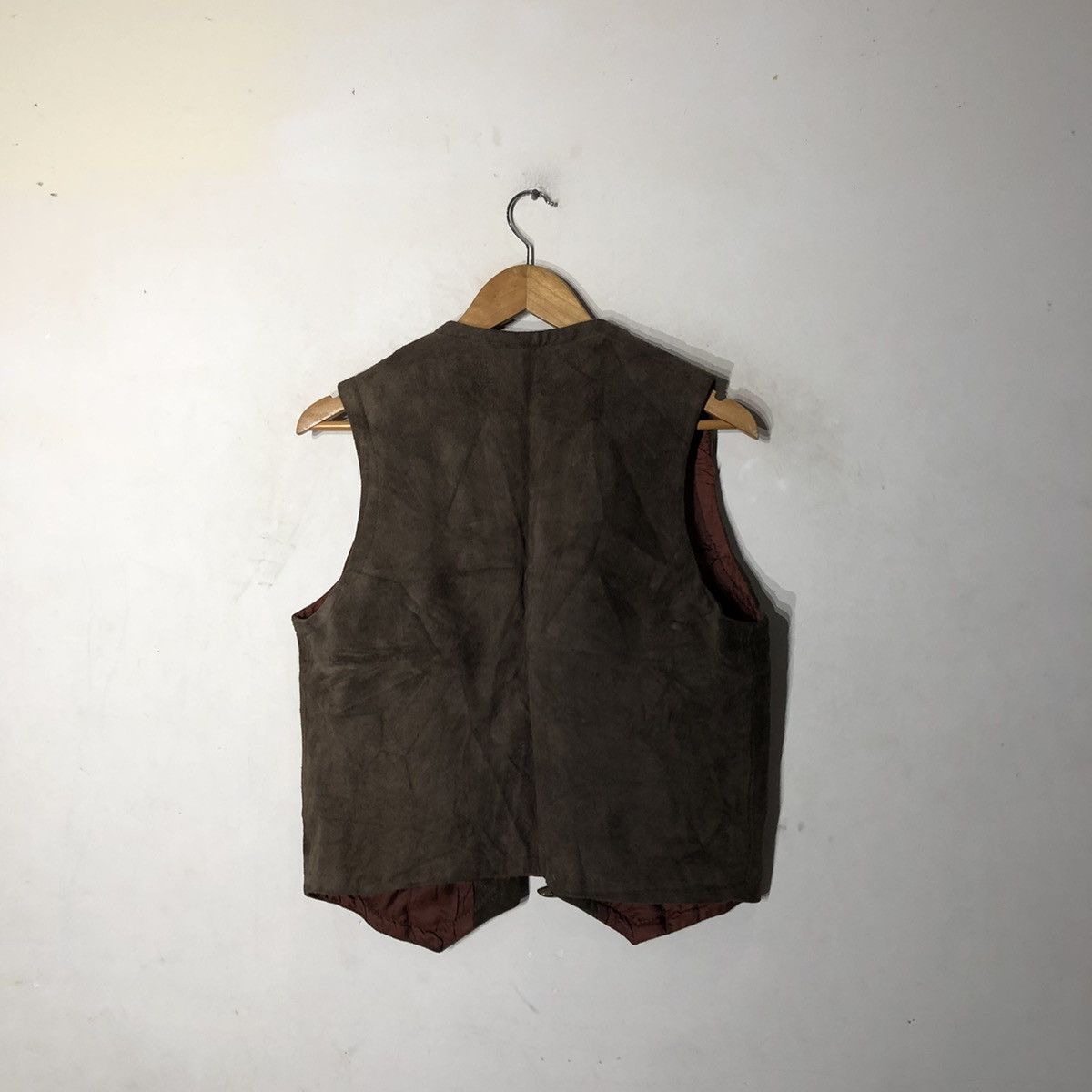 Japanese Brand TANK TOP SLEEVELESS LEATHER SURPLUS Size US S / EU 44-46 / 1 - 3 Thumbnail