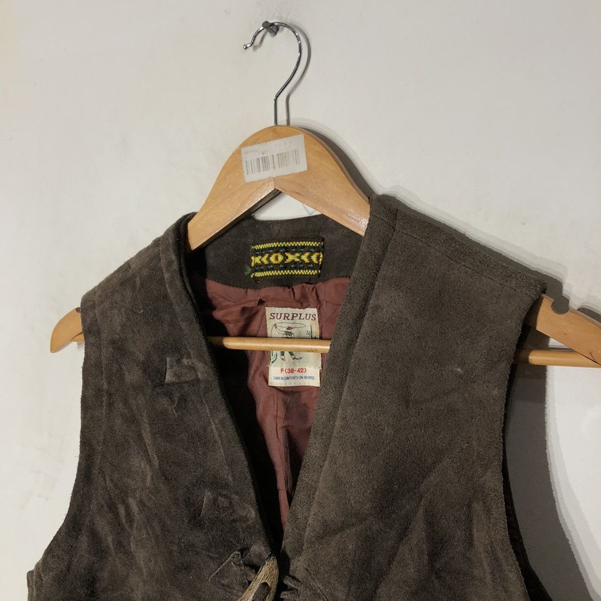 Japanese Brand TANK TOP SLEEVELESS LEATHER SURPLUS Size US S / EU 44-46 / 1 - 10 Thumbnail