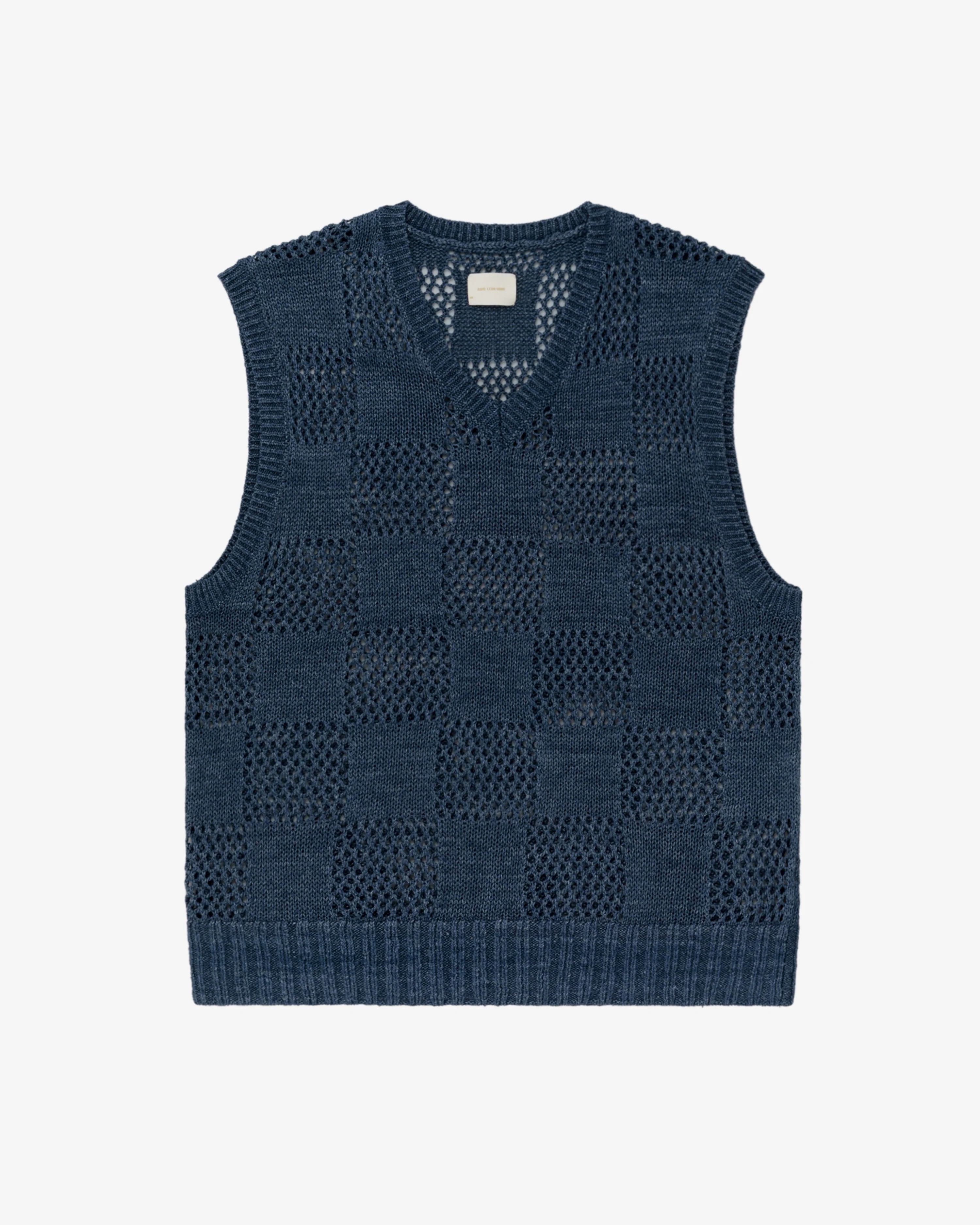 トップス aime leon dore Checkered V Neck vest Aime Leon Dore Checkered V-Neck Vest