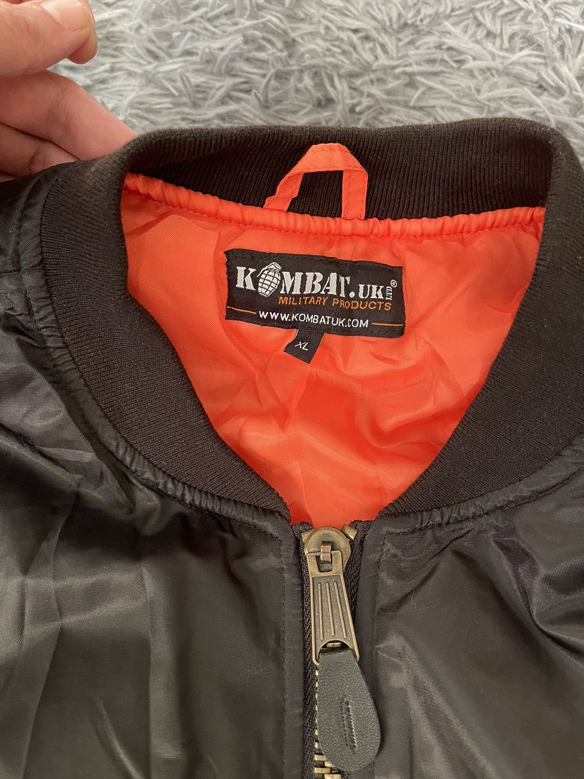 Vintage 00s vintage MA-2 Bomber military style jacket Size US XL / EU 56 / 4 - 5 Thumbnail