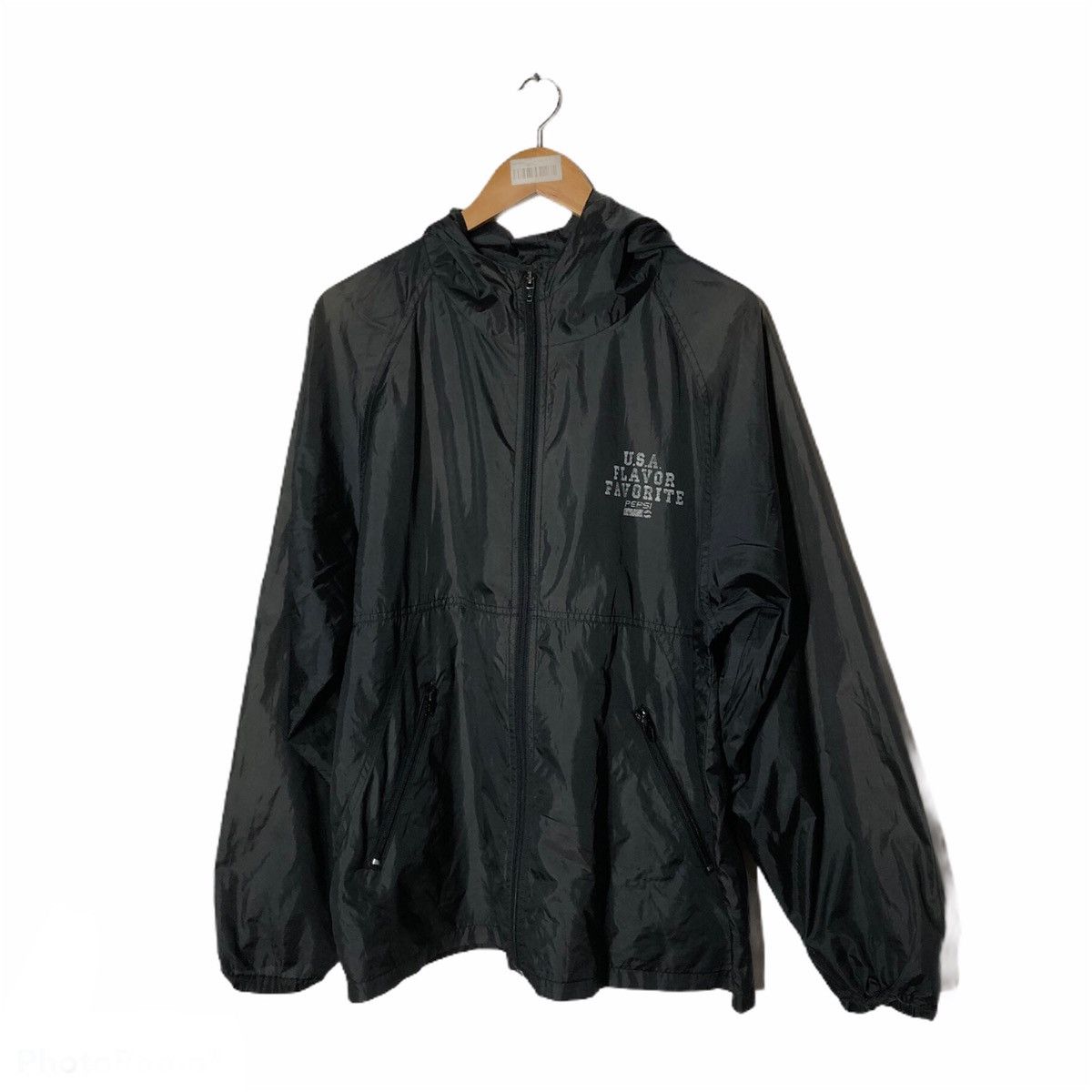 Pepsi LIGHT JACKET HOODIE VINTAGE PEPSI Size US L / EU 52-54 / 3 - 1 Thumbnail
