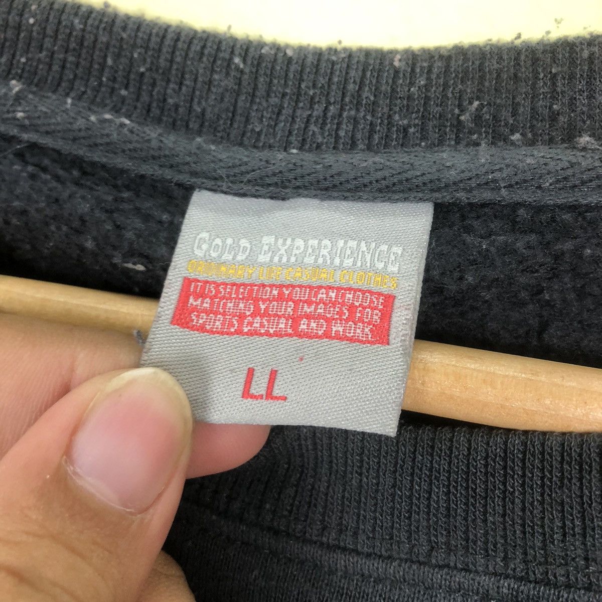 Japanese Brand Sweatshirt Big Logo Sukajan Design Size US L / EU 52-54 / 3 - 5 Thumbnail