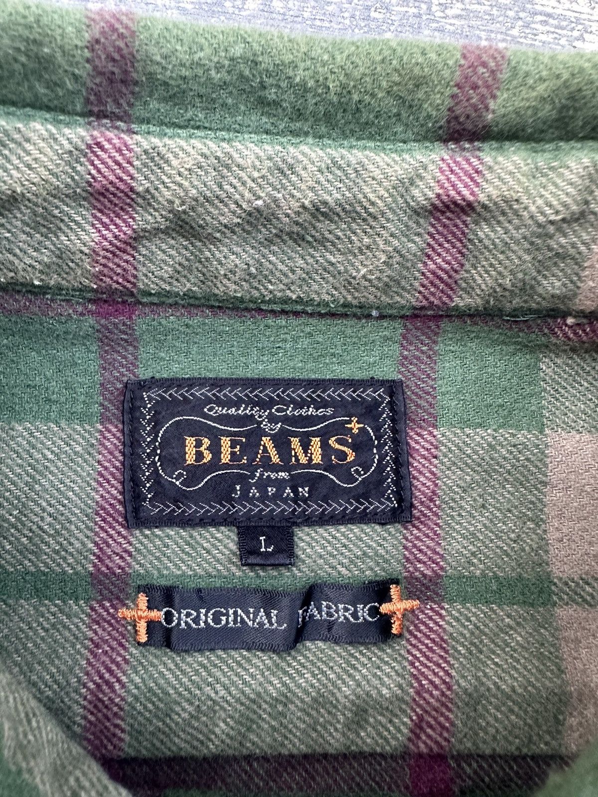 Beams Plus BEAMS PLUS JAPAN CHECKERED PLAID WORK COWBOY GORPCORE PUNK Size US L / EU 52-54 / 3 - 4 Thumbnail