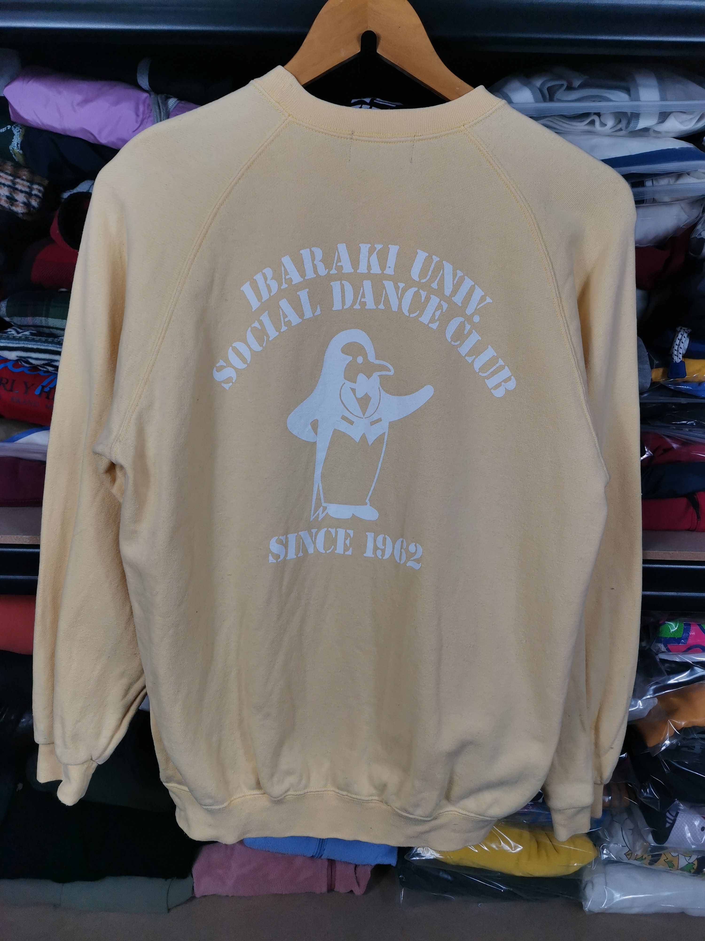 Vintage Vintage University House Sosial Dance Club Crewneck Size US M / EU 48-50 / 2 - 1 Thumbnail