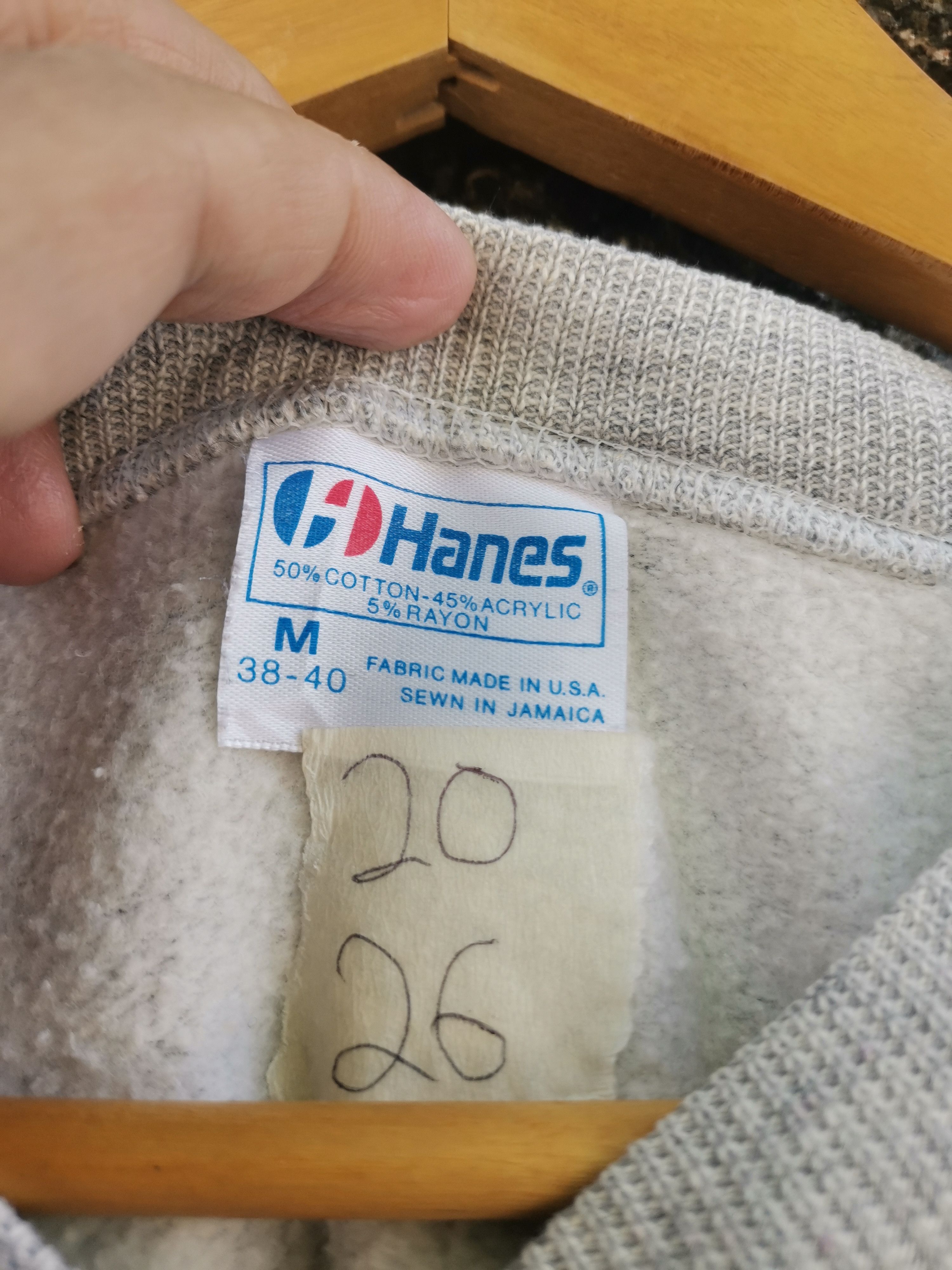 Hanes Vintage 80s Hawaiian Crewneck Sweatshirt Size US M / EU 48-50 / 2 - 5 Thumbnail
