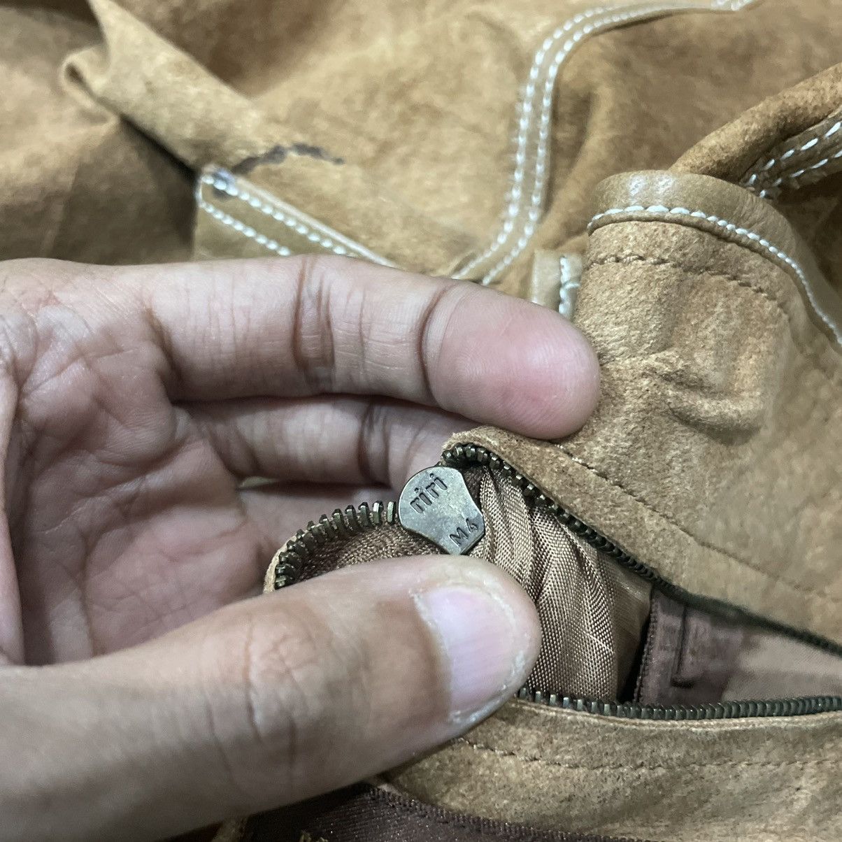 Vintage Seraphin France Agneau Lamb Leather Jacket