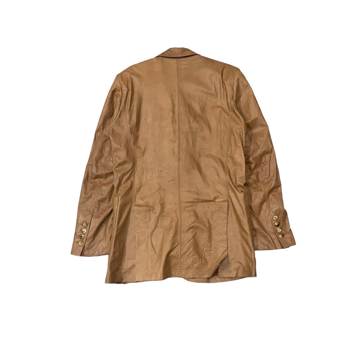 ジャケット・アウター MANUFACTURE SERAPHIN FRANCE AGNEAU LAMB Vintage Seraphin France Agneau Lamb Leather Jacket