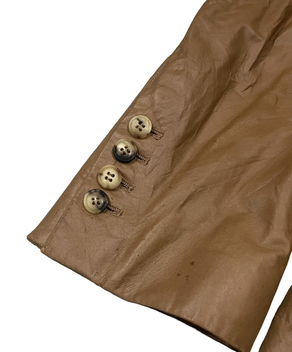 Vintage Seraphin France Agneau Lamb Leather Jacket