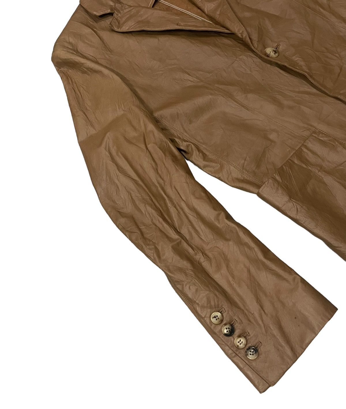 Vintage Seraphin France Agneau Lamb Leather Jacket