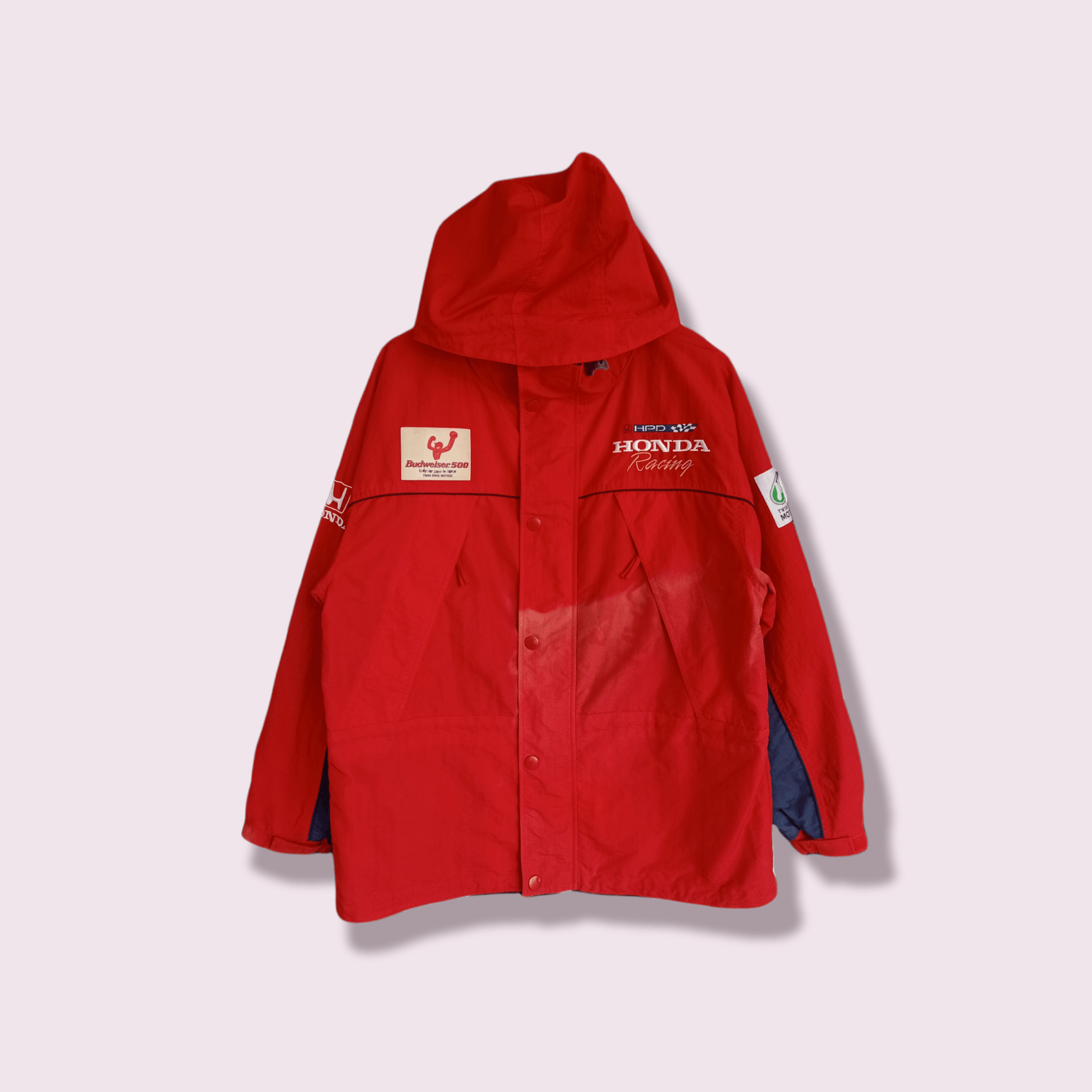 Budweiser × Honda Honda Jacket Racing Budweiser Sun Faded Size US M / EU 48-50 / 2 - 2 Thumbnail