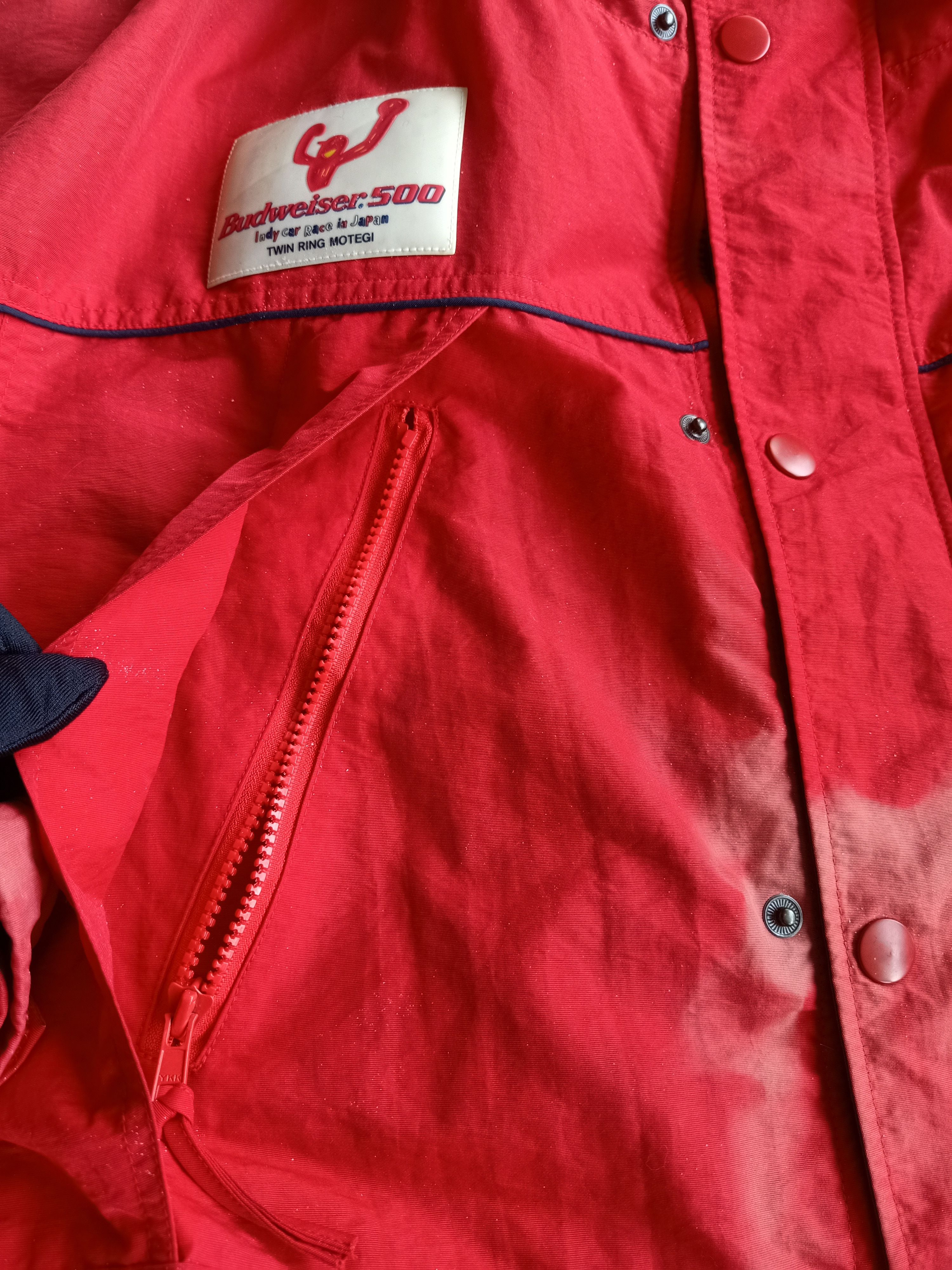 Budweiser × Honda Honda Jacket Racing Budweiser Sun Faded Size US M / EU 48-50 / 2 - 6 Thumbnail