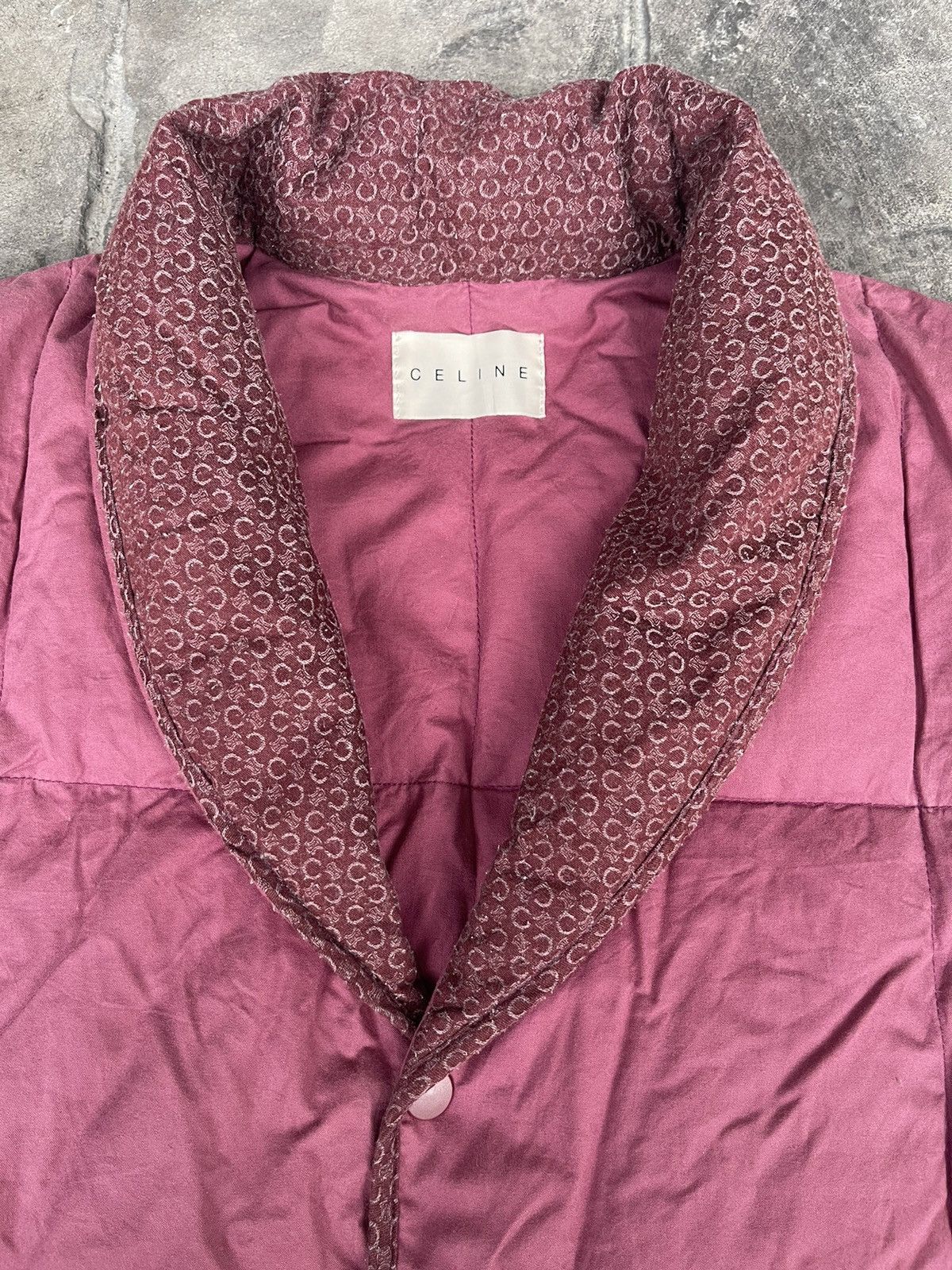 Celine JAPAN MADE Celine Puffer Quilted Vest Jacket Size US XL / EU 56 / 4 - 3 Thumbnail