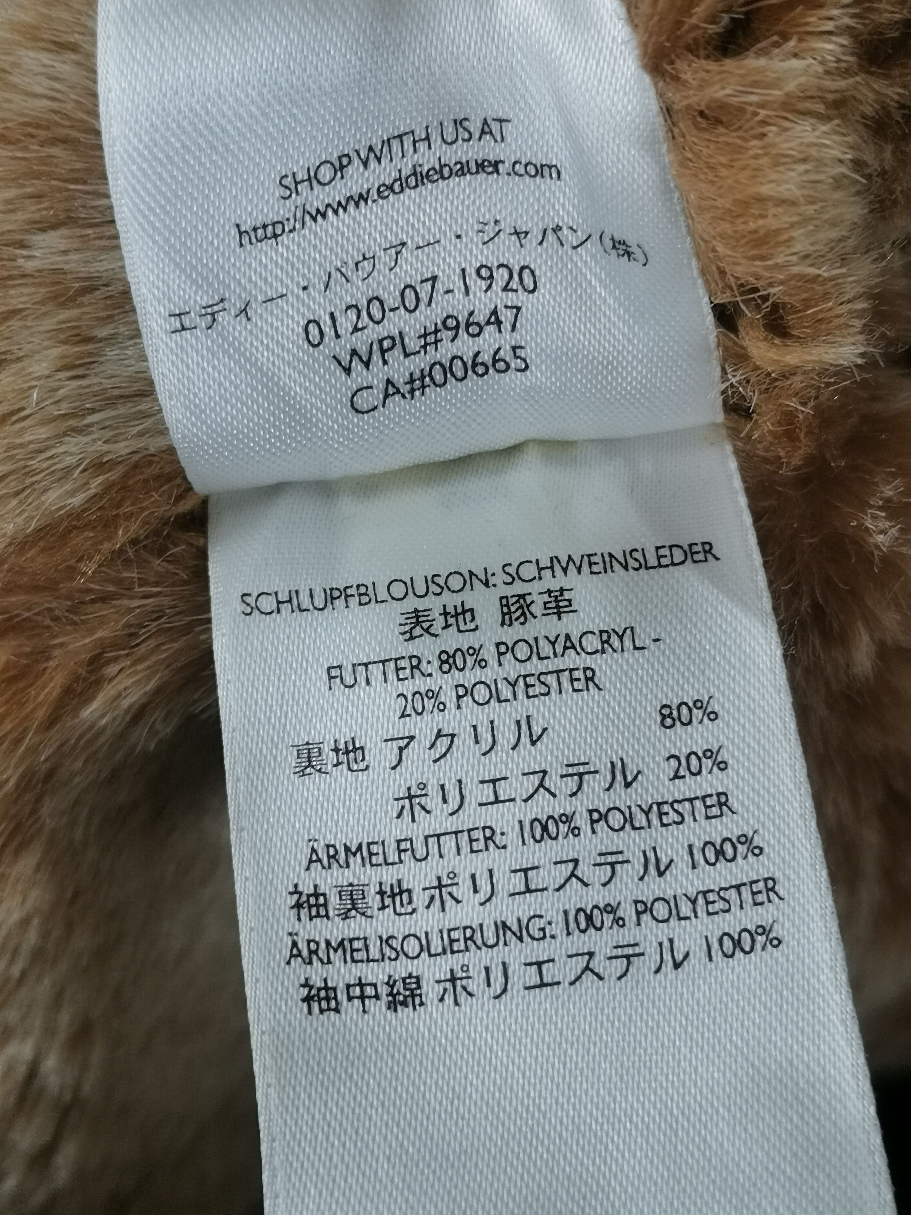 Japanese Brand Vintage Japanese Brand Eddie Bauer Fur Collar Leather Jacket Size XS / US 0-2 / IT 36-38 - 5 Thumbnail