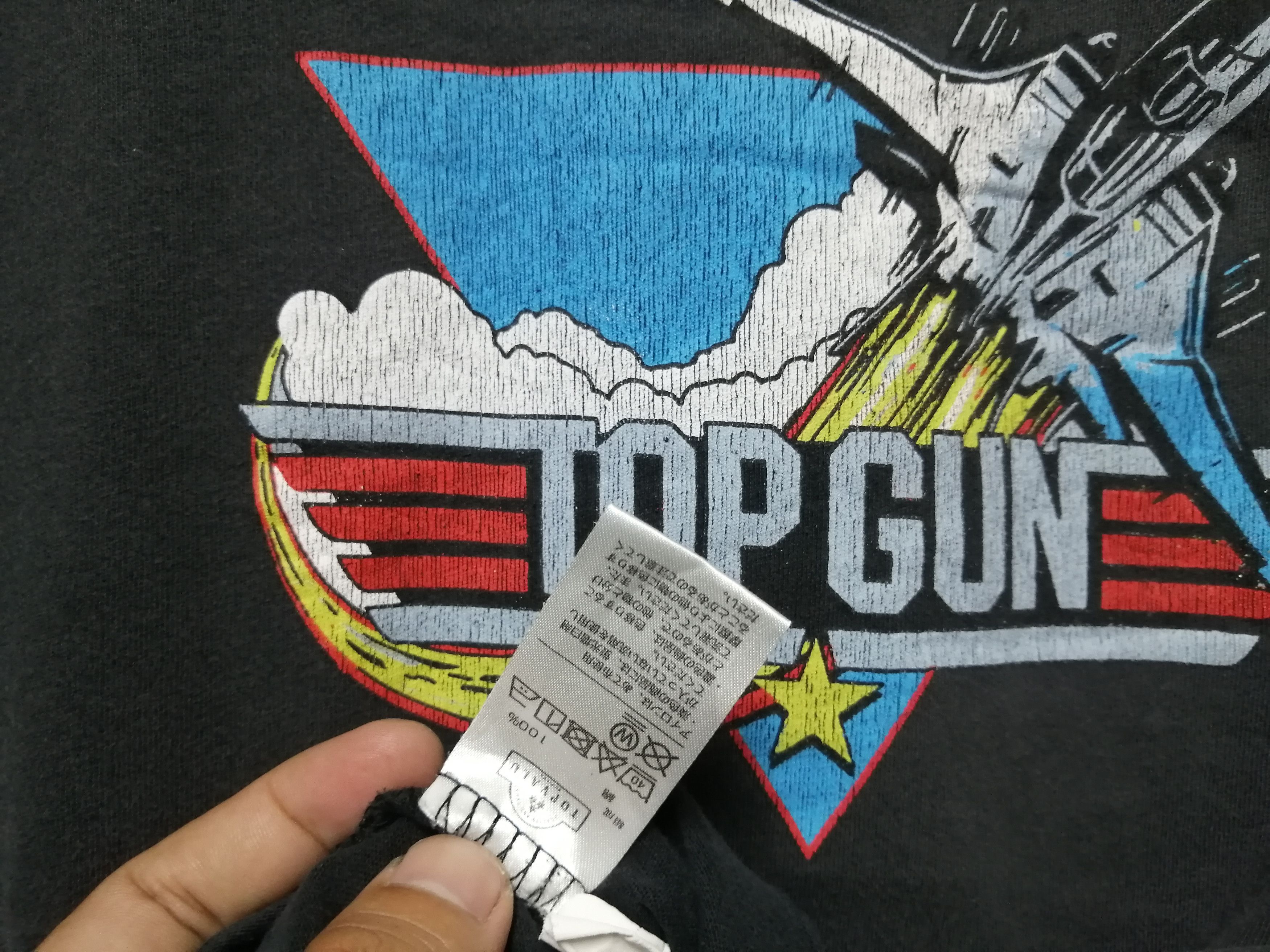 Vintage TOP GUN MOVIE TEE VERY RARE Size US M / EU 48-50 / 2 - 5 Thumbnail