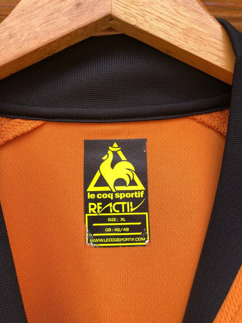 Vintage WOLVERHAMPTON WANDERERS Le Coq Sportif Home Football Jersey Size US XL / EU 56 / 4 - 5 Thumbnail