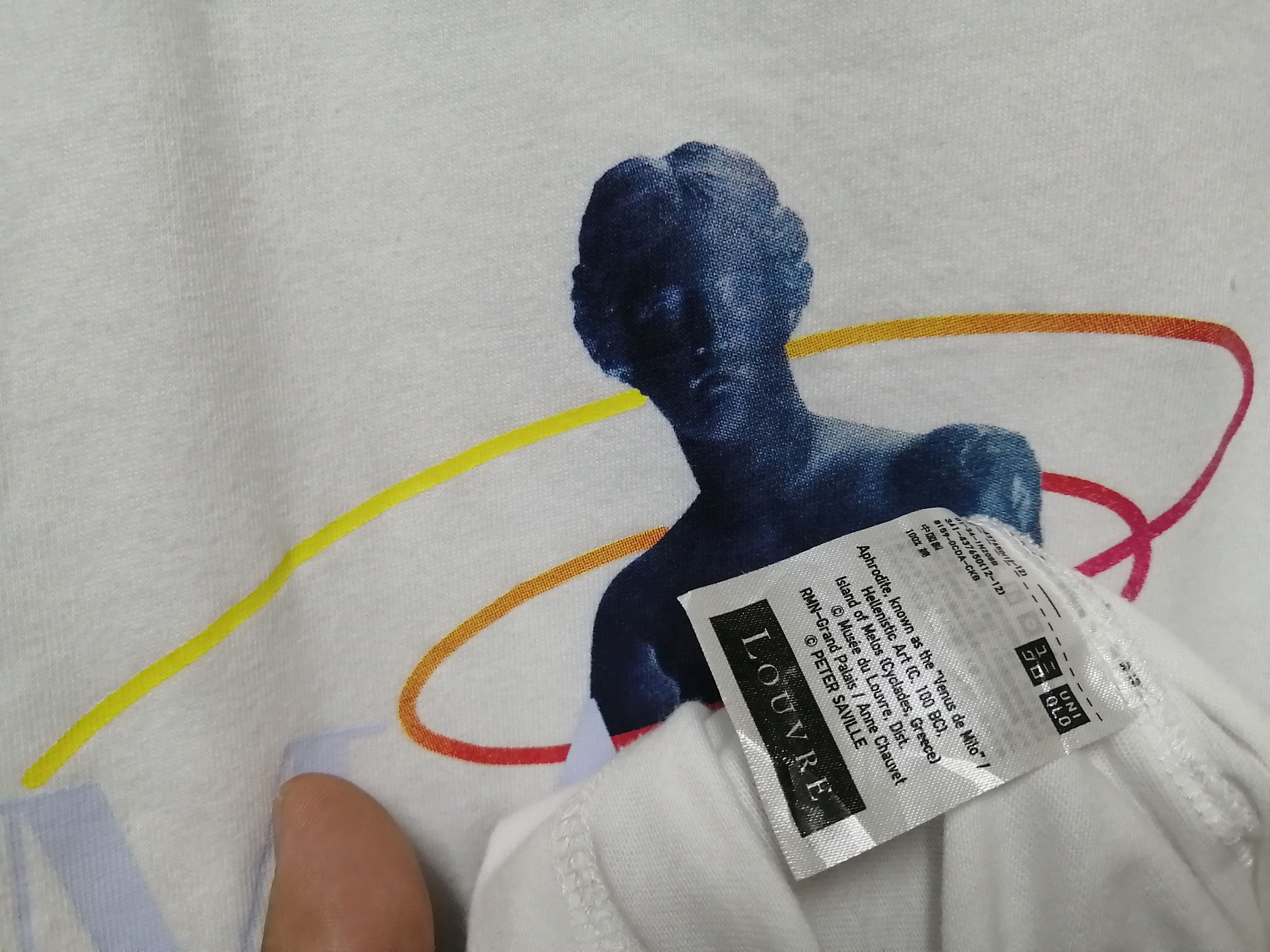 Designer × Uniqlo MUSSE DU LOUVRE X PETER SAVILLE VERY RARE Size US XL / EU 56 / 4 - 5 Thumbnail
