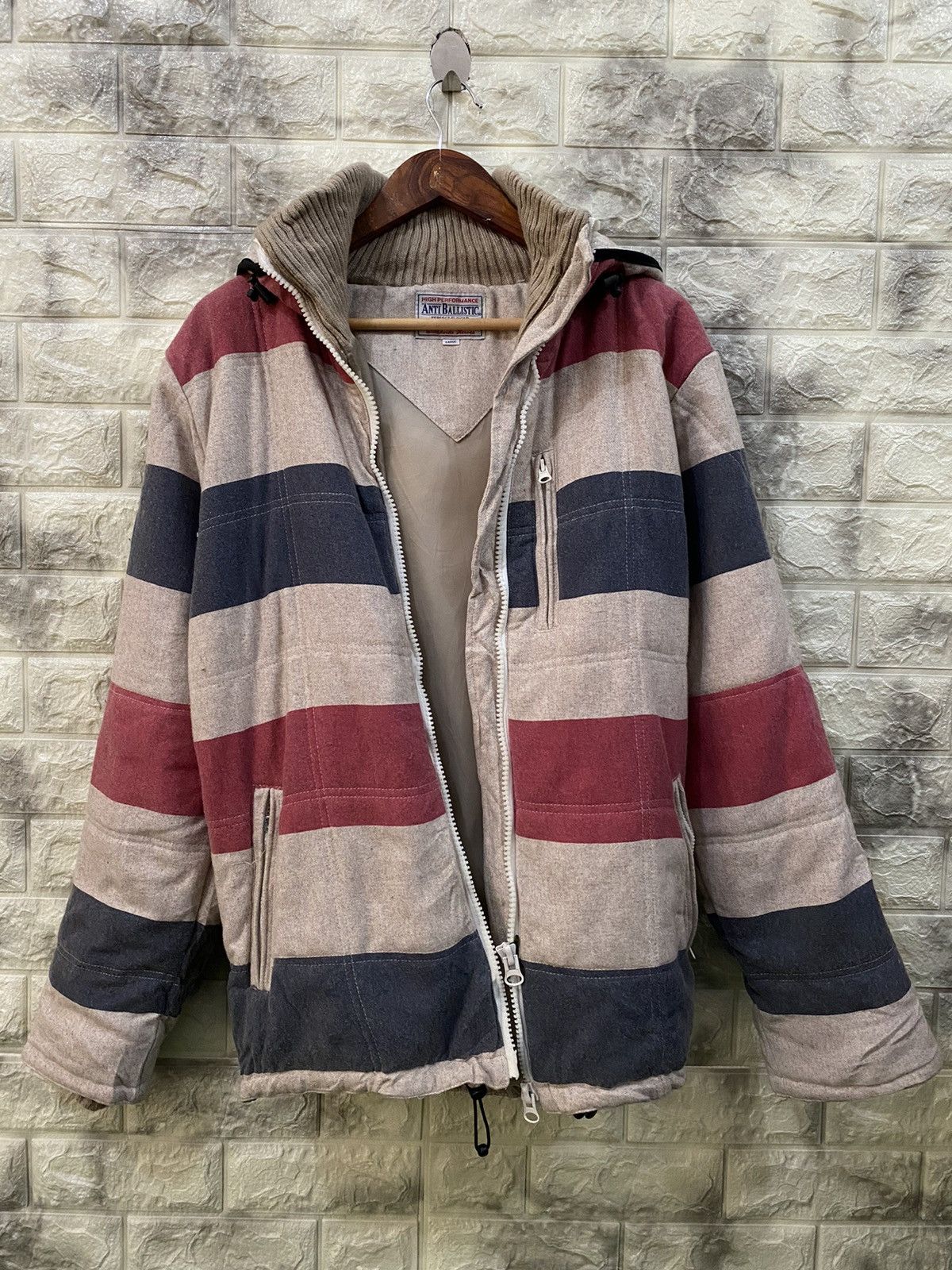 Japanese Brand Anti Ballistic Zipper Jacket Size US L / EU 52-54 / 3 - 1 Thumbnail