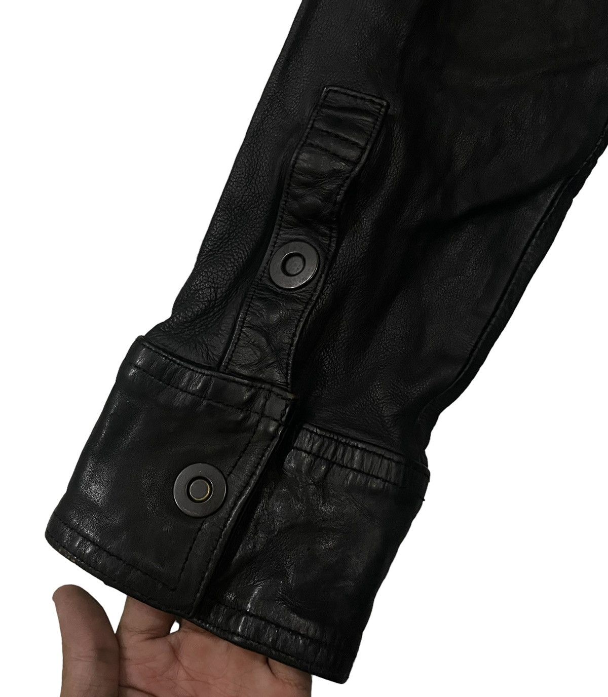 Isamu Katayama Backlash Isamu Katayama Backlash Cow Leather Jacket Size US S / EU 44-46 / 1 - 19 Thumbnail