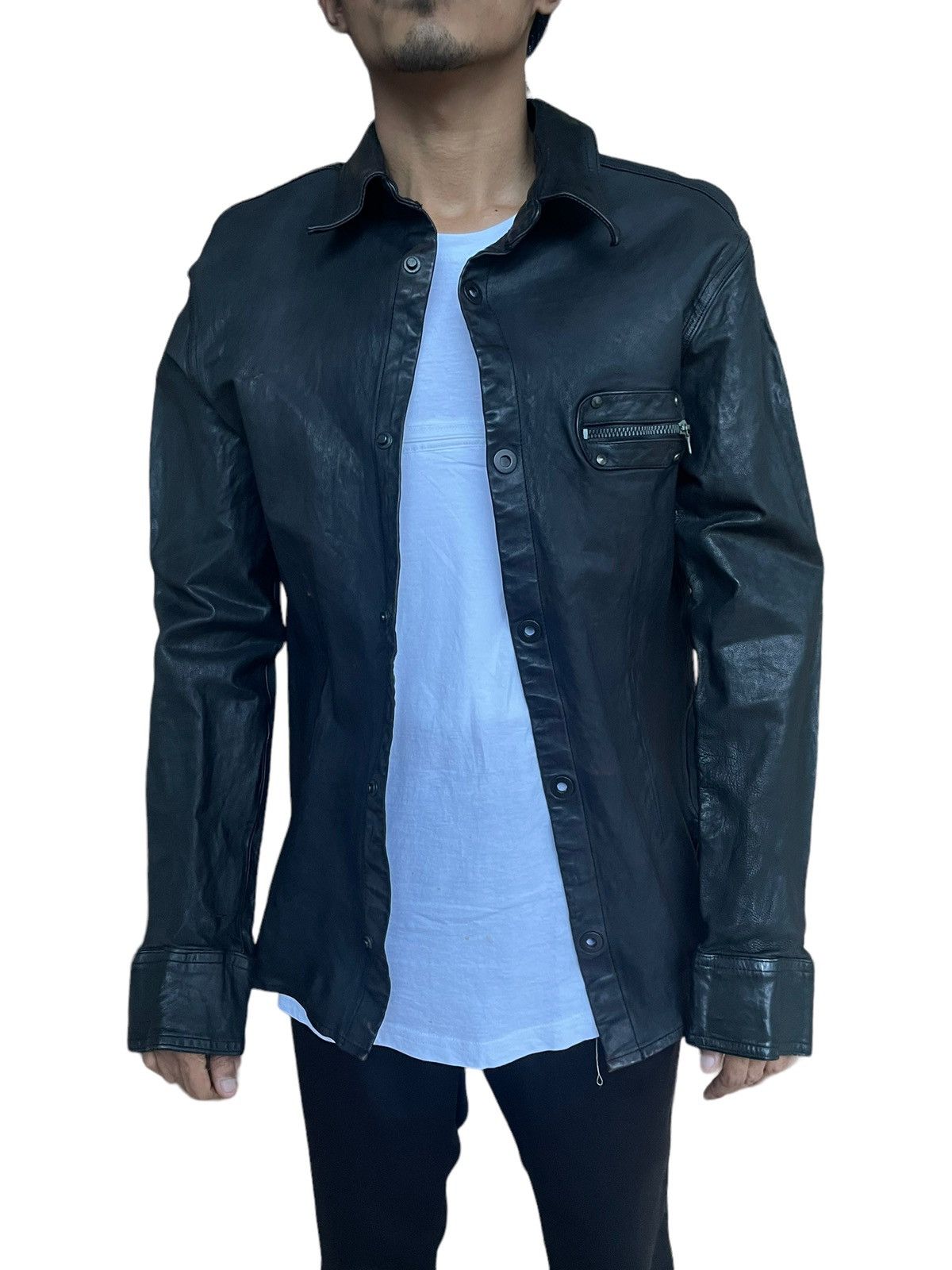 Isamu Katayama Backlash Isamu Katayama Backlash Cow Leather Jacket Size US S / EU 44-46 / 1 - 2 Thumbnail