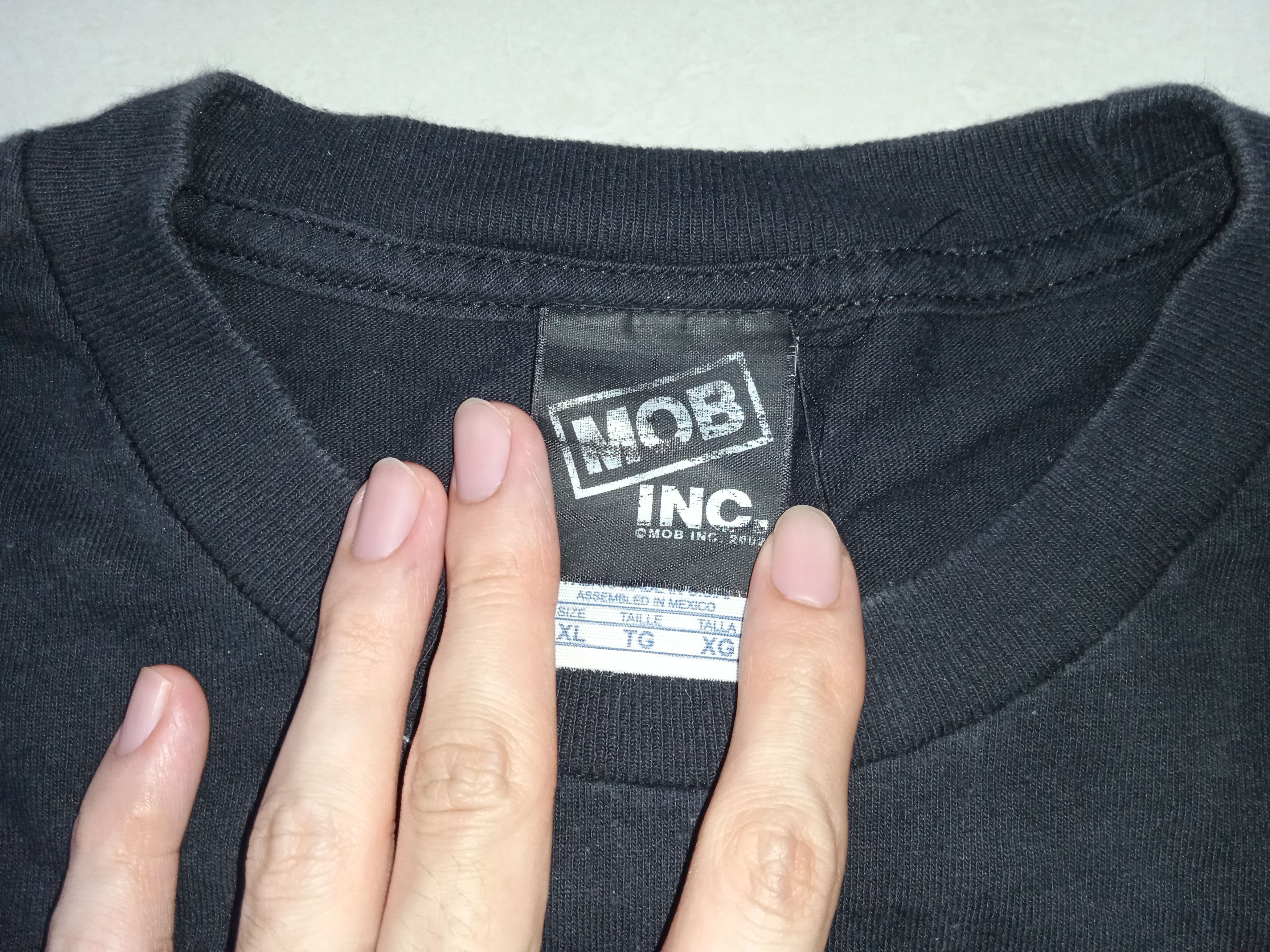 Vintage Vintage 00s Mob Inc. T-Shirt Size US XL / EU 56 / 4 - 4 Thumbnail