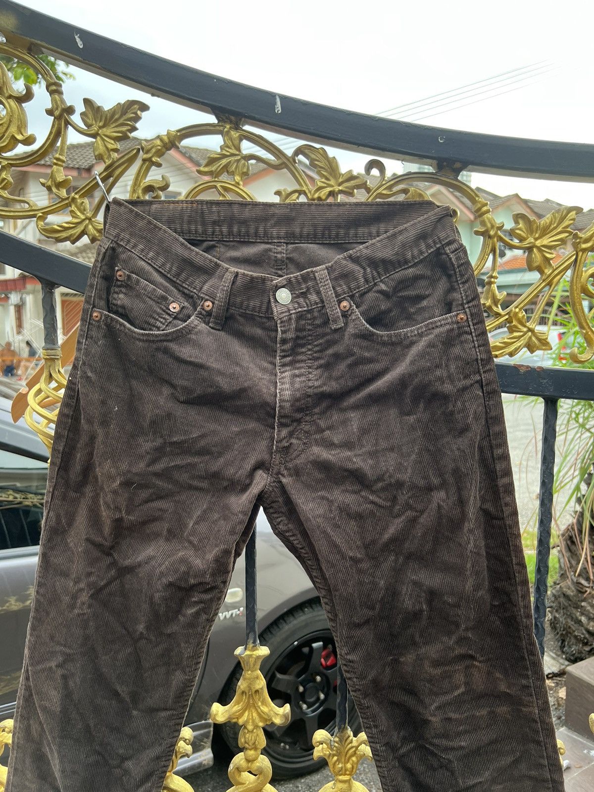 Levi's × Levi's Vintage Clothing × Vintage Vintage Levis 702 corduroy Pants Size US 29 - 3 Thumbnail