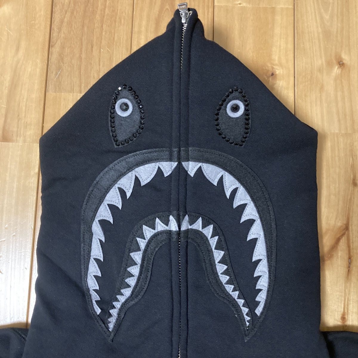 Bape 🔥10 limited🔥 DSMG Japan Black shark full zip hoodie ape Size US XL / EU 56 / 4 - 4 Thumbnail