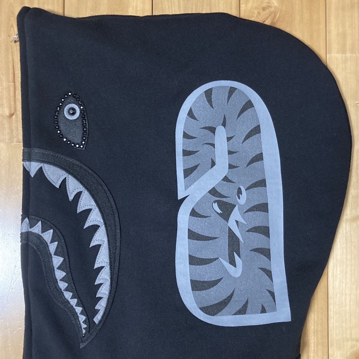 Bape 🔥10 limited🔥 DSMG Japan Black shark full zip hoodie ape Size US XL / EU 56 / 4 - 6 Thumbnail