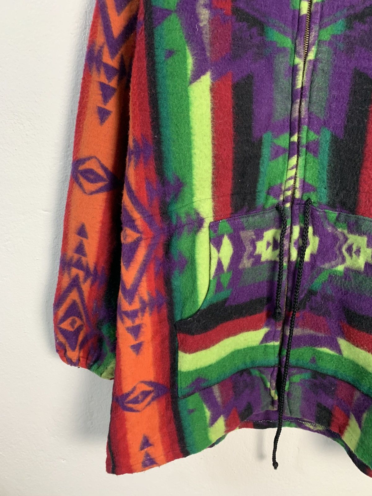 Japanese Brand Unbranded Navajo Aztech Multicolor Hooded Jacket Size US XL / EU 56 / 4 - 3 Thumbnail