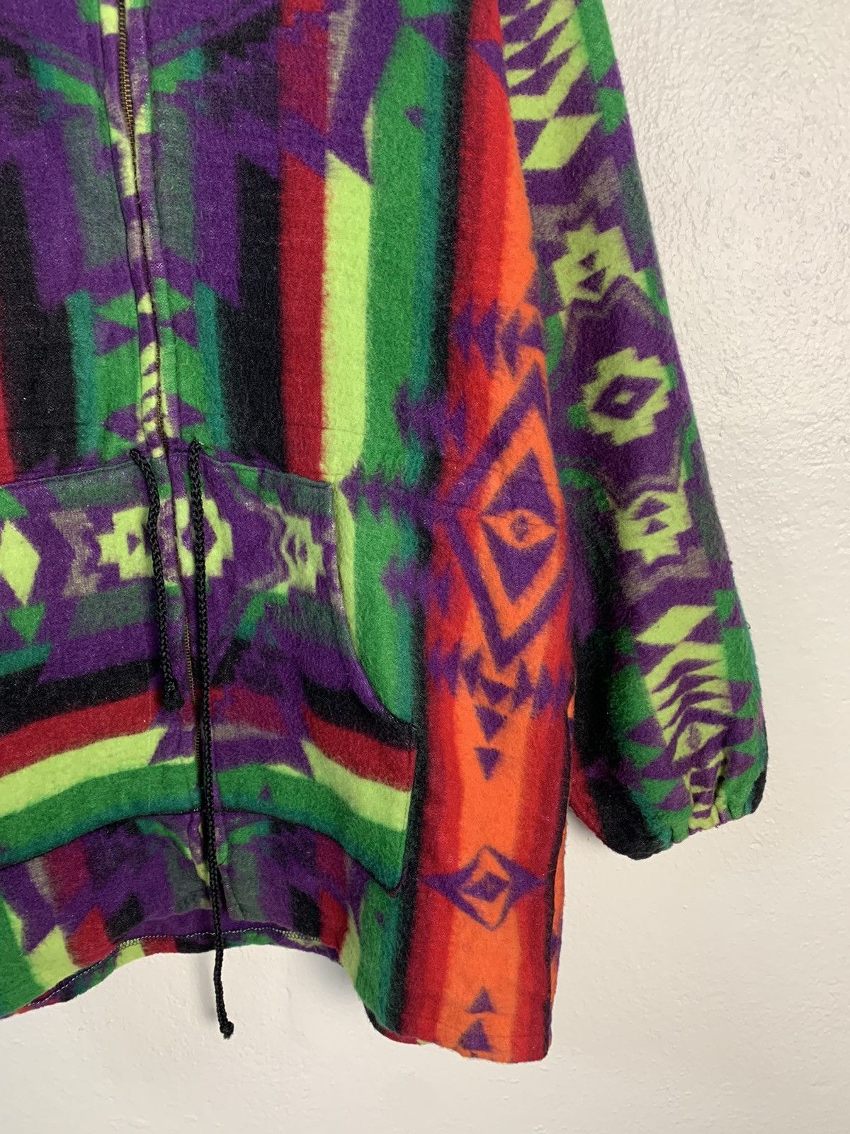 Japanese Brand Unbranded Navajo Aztech Multicolor Hooded Jacket Size US XL / EU 56 / 4 - 2 Thumbnail