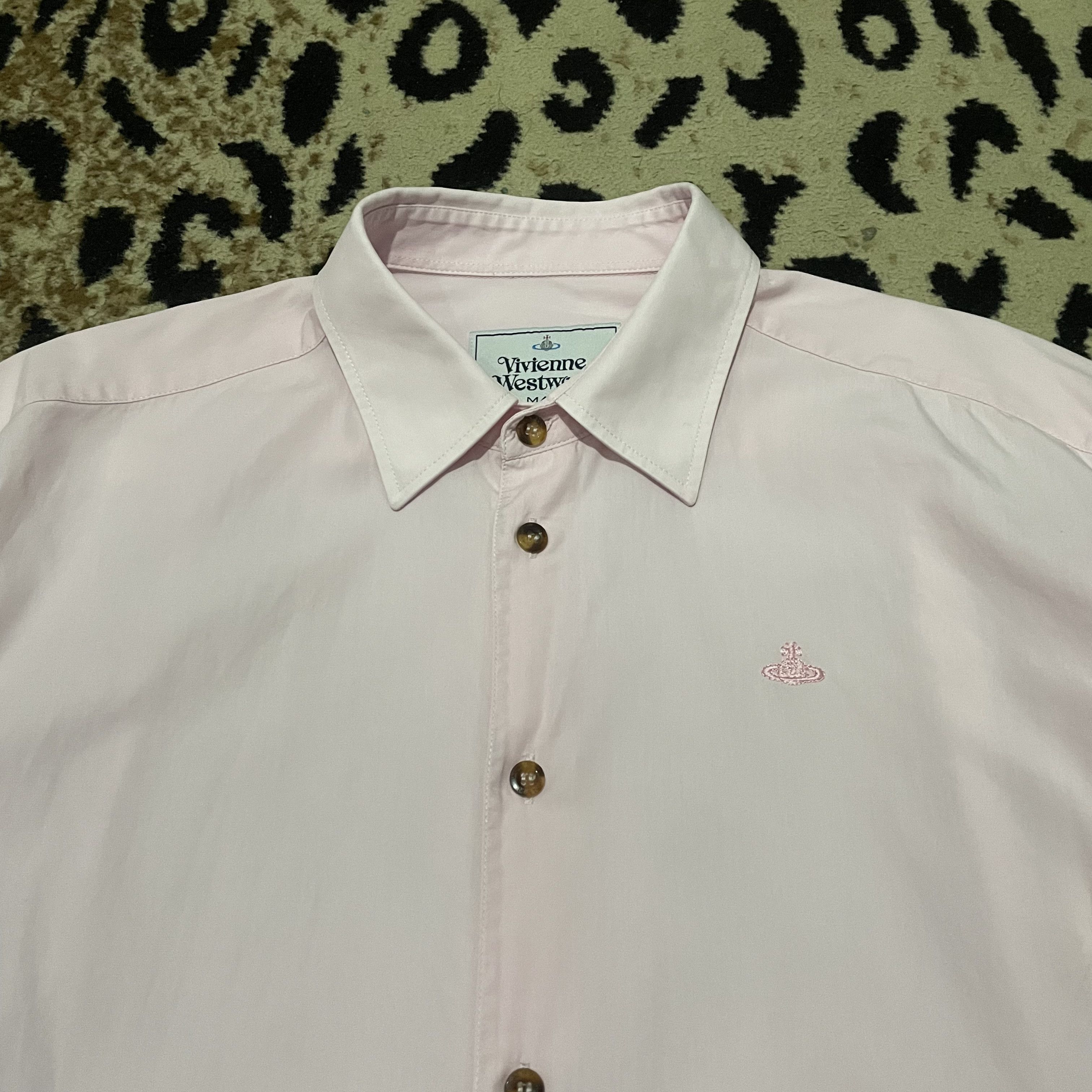 Vivienne Westwood Vivienne Westwood Pink Shirts Size US M / EU 48-50 / 2 - 2 Thumbnail