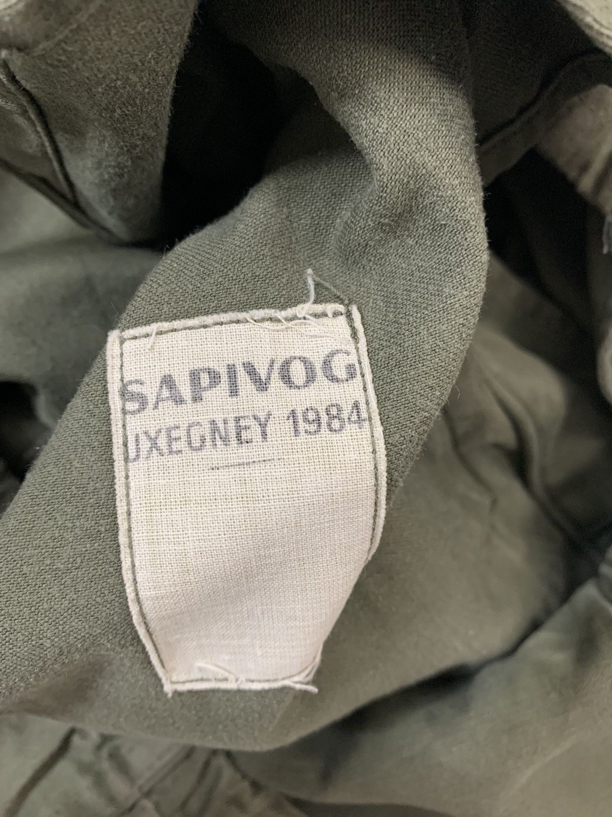 Vintage Vintage 1984 Sapivog Uxegney France Military Jacket Size US S / EU 44-46 / 1 - 6 Thumbnail