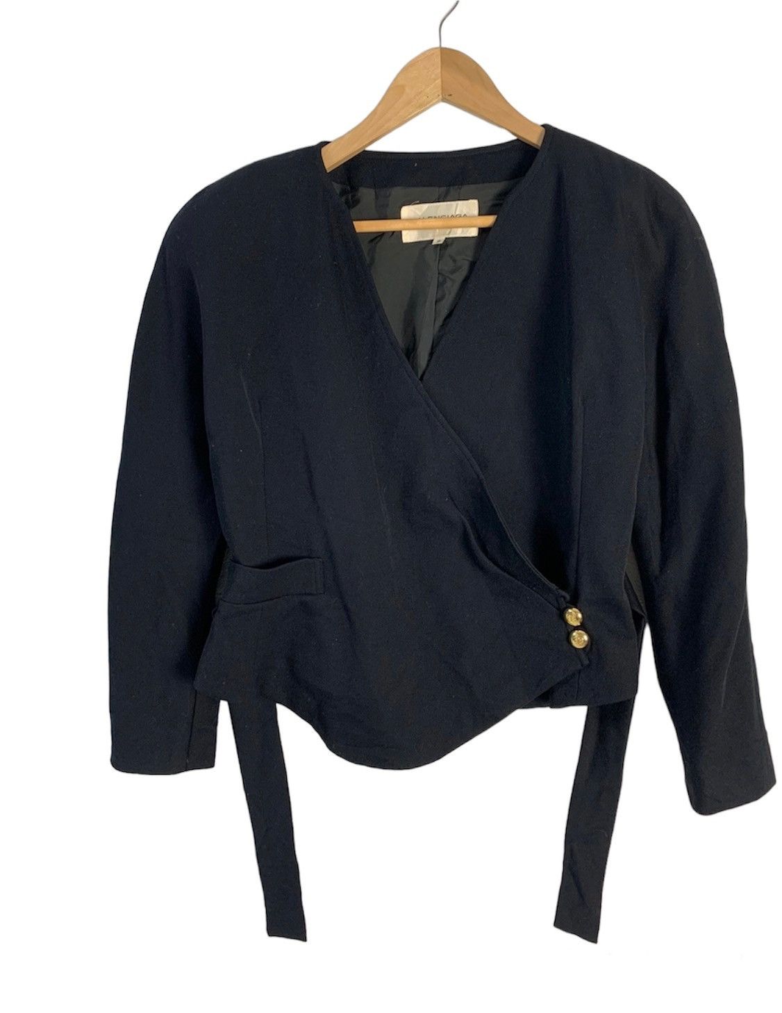 Balenciaga Balenciaga Women Crop Jacket Size M / US 6-8 / IT 42-44 - 1 Thumbnail