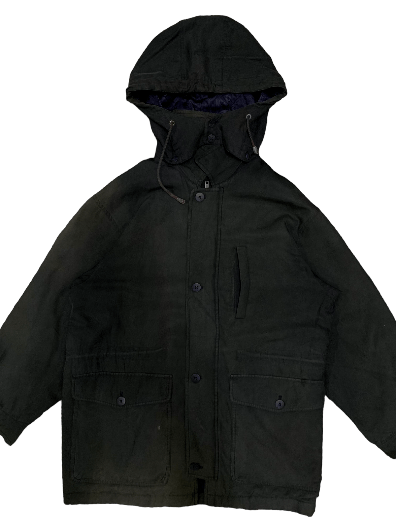 Japanese Brand Hype Vintage Japanese Brand Multi Pocket Hoodie Size US L / EU 52-54 / 3 - 8 Thumbnail
