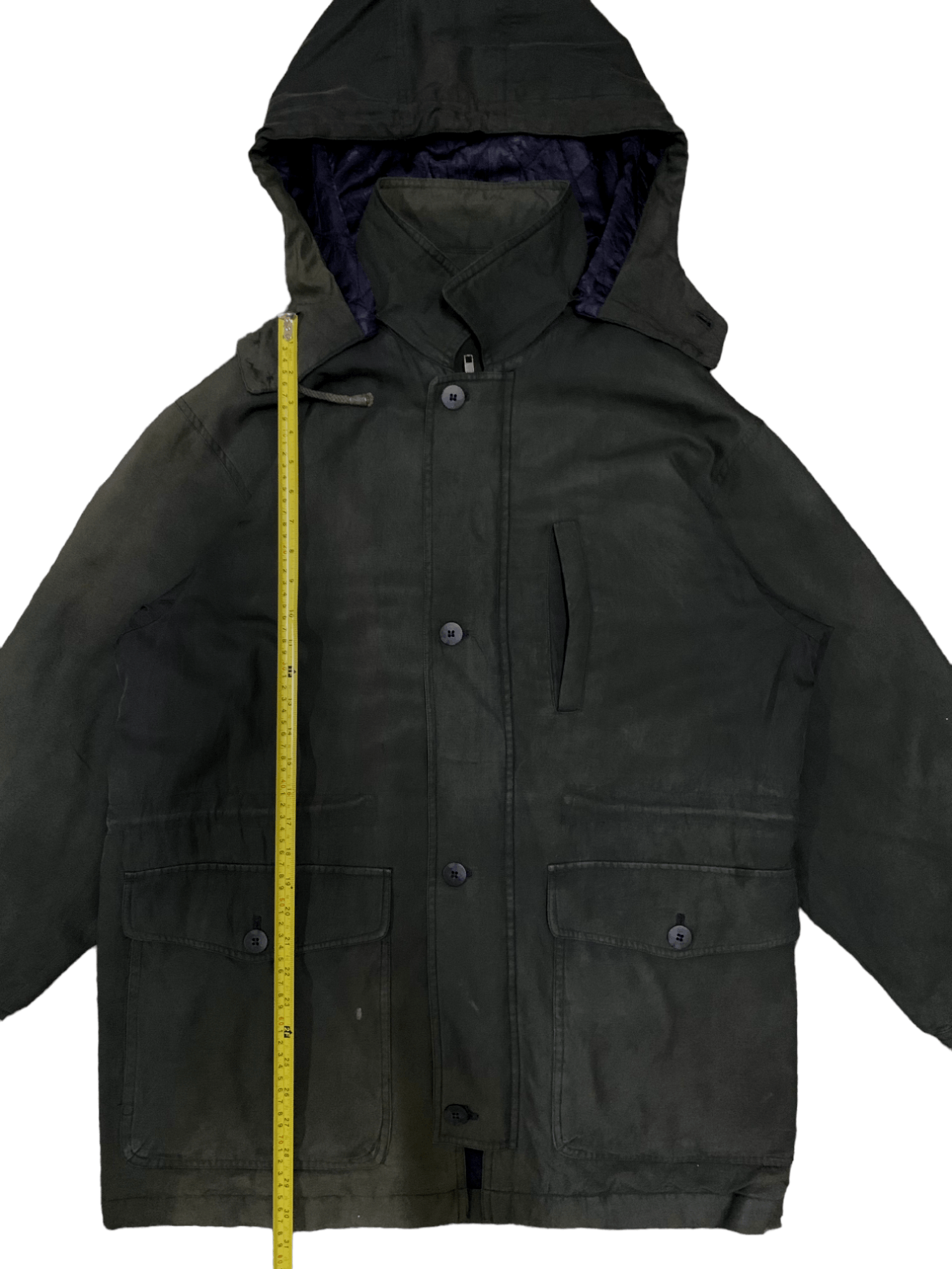 Japanese Brand Hype Vintage Japanese Brand Multi Pocket Hoodie Size US L / EU 52-54 / 3 - 15 Thumbnail