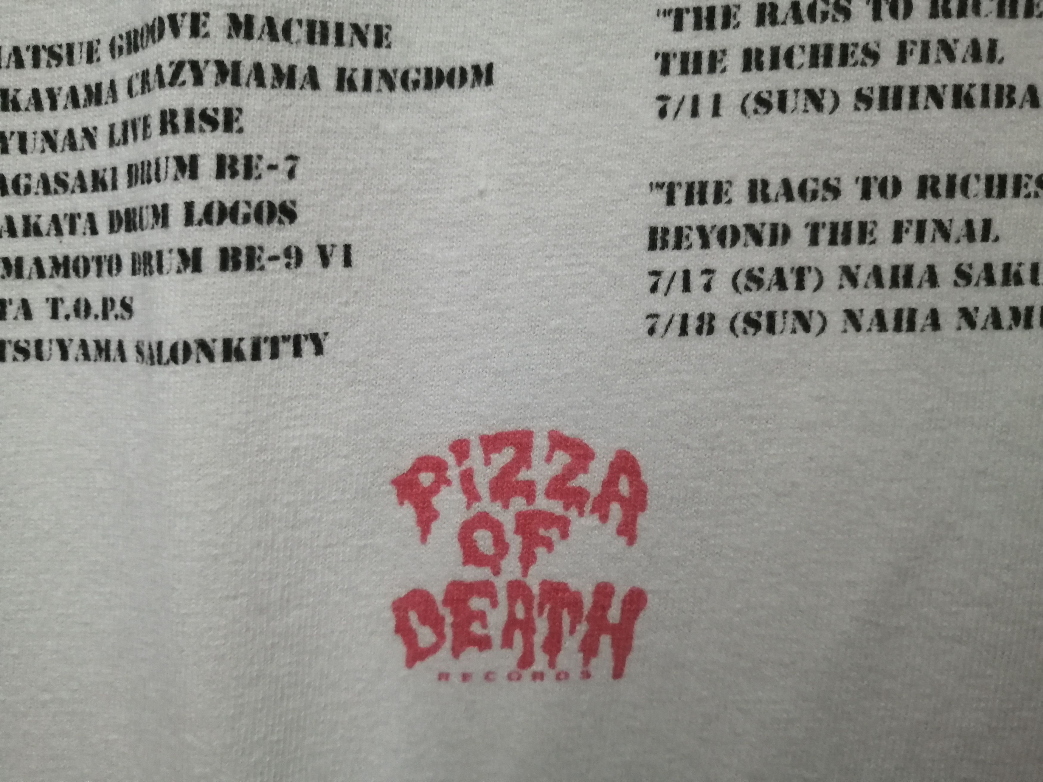Band Tees Thrashed Sun Faded Vintage Punk Shirt Distressed Grunge Band Size US M / EU 48-50 / 2 - 7 Thumbnail