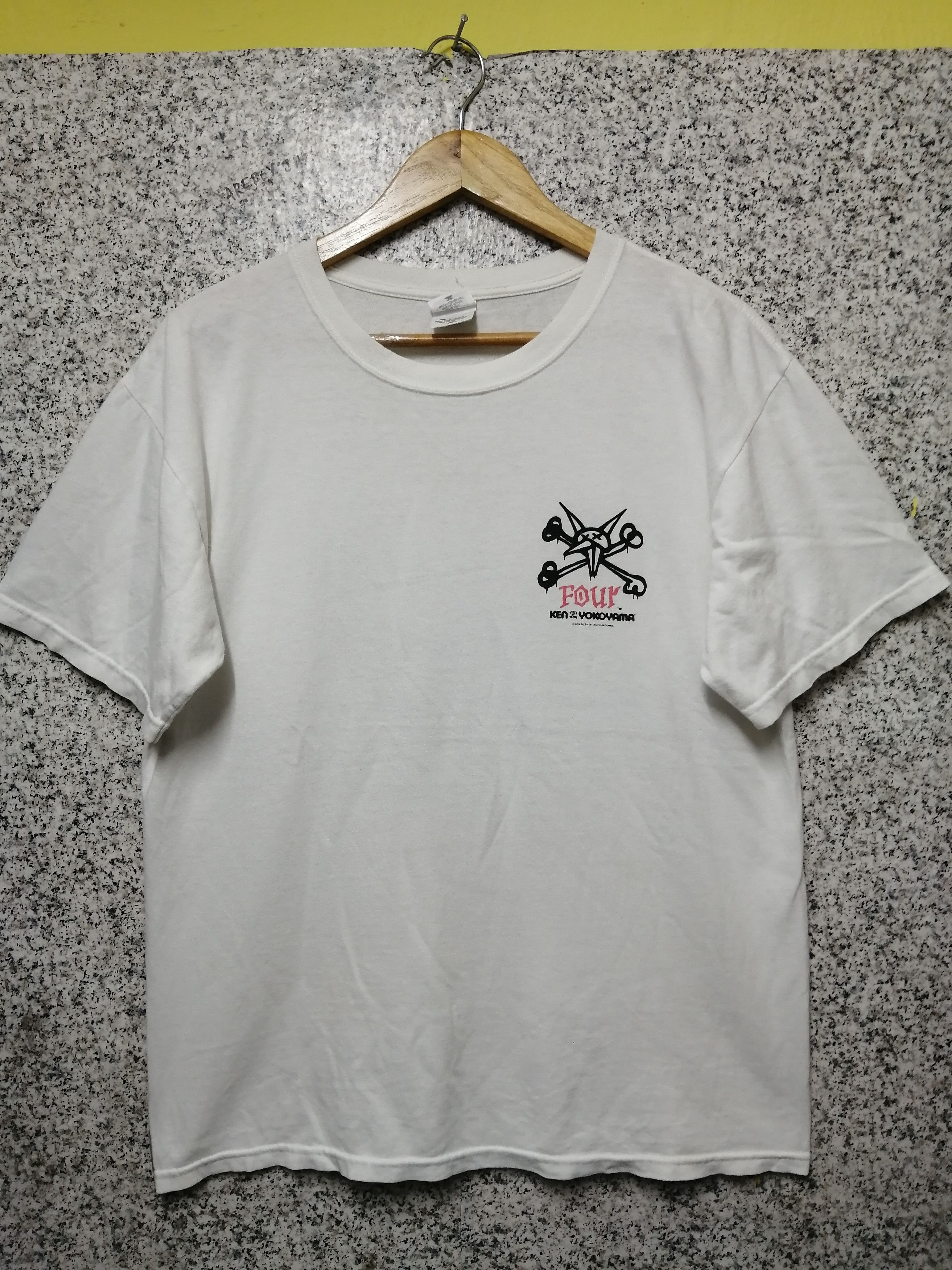 Band Tees Thrashed Sun Faded Vintage Punk Shirt Distressed Grunge Band Size US M / EU 48-50 / 2 - 2 Thumbnail