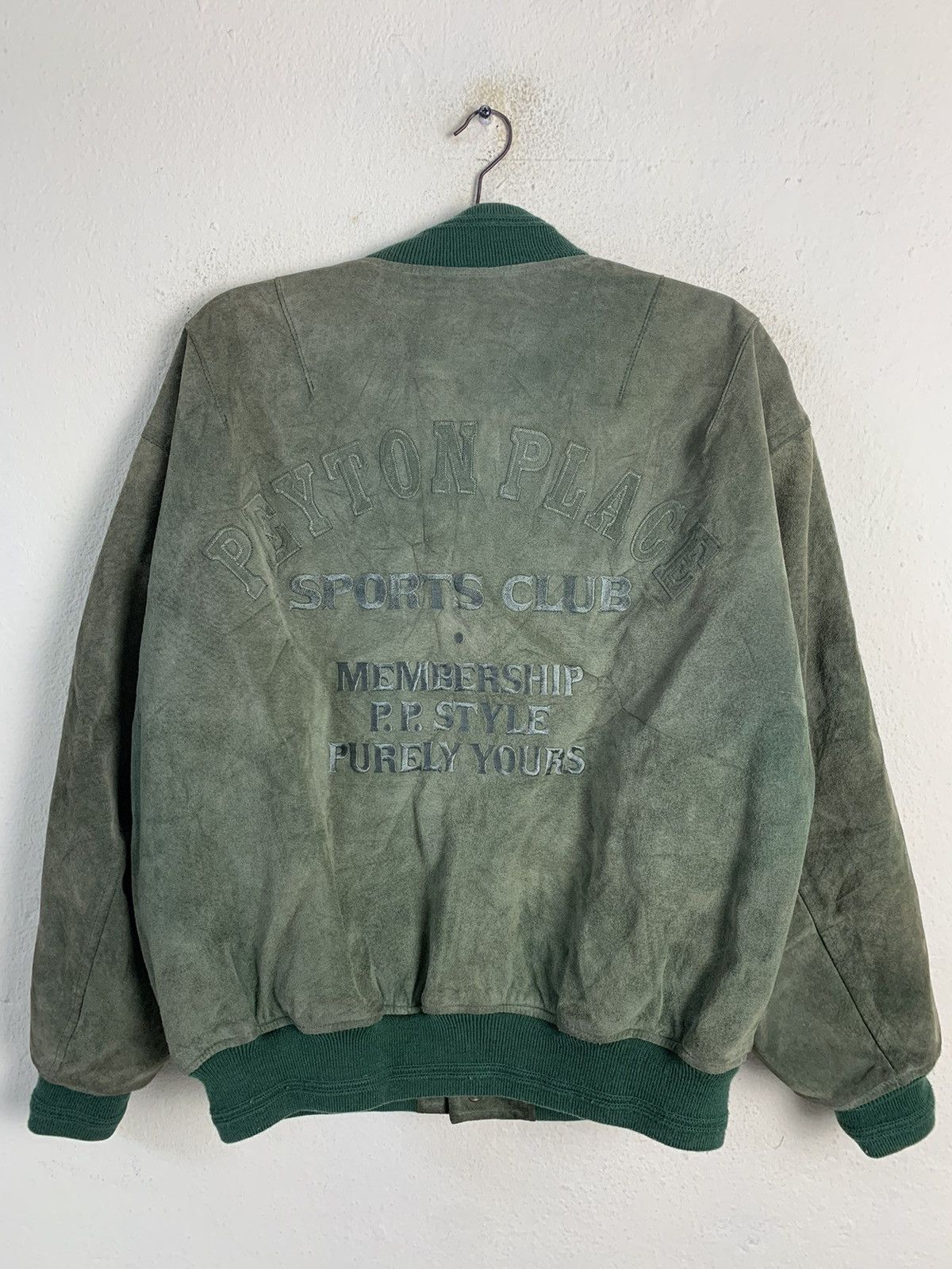 PPFM Peyton Place Embroidery Spellout Jacket Size US M / EU 48-50 / 2 - 1 Thumbnail